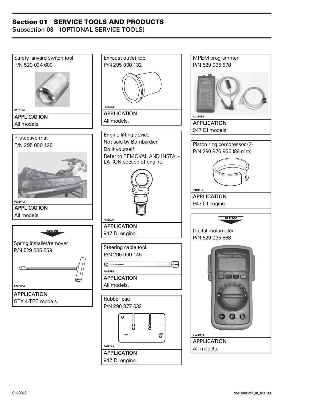 2002 SeaDoo GTX RFI Service Repair Manual
