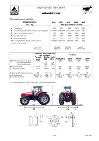 Massey Ferguson "185" Tractor Operator Instruction Manual Book Massey Ferguson "185" Tractor Operator Instruction Manual Book