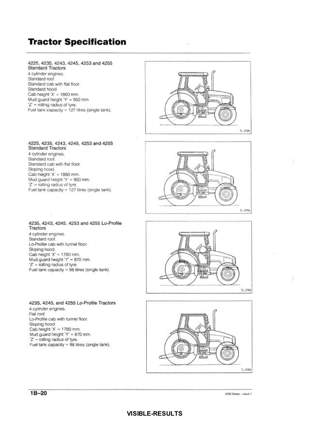 Massey Ferguson MF 4253 Tractor Service Repair Manual