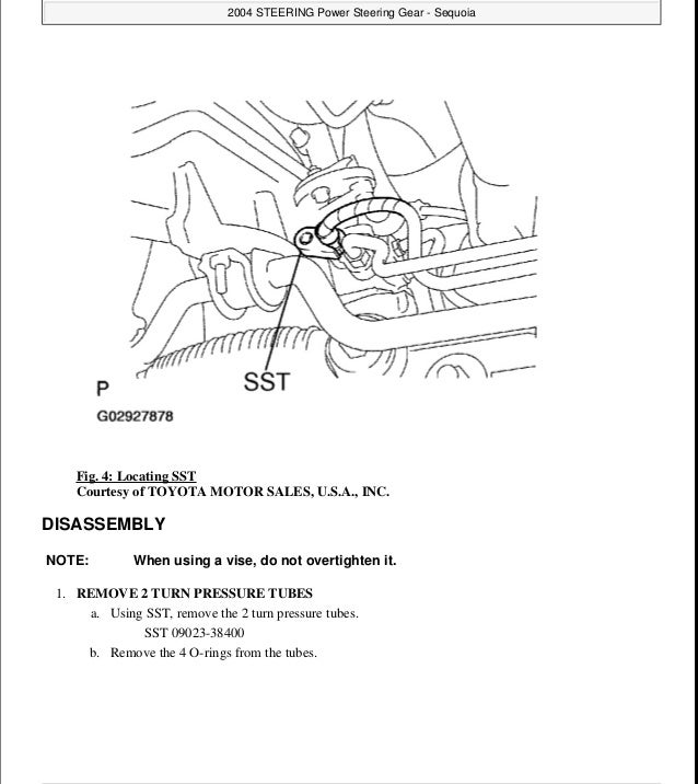 2006 Toyota Sequoia Service Repair Manual