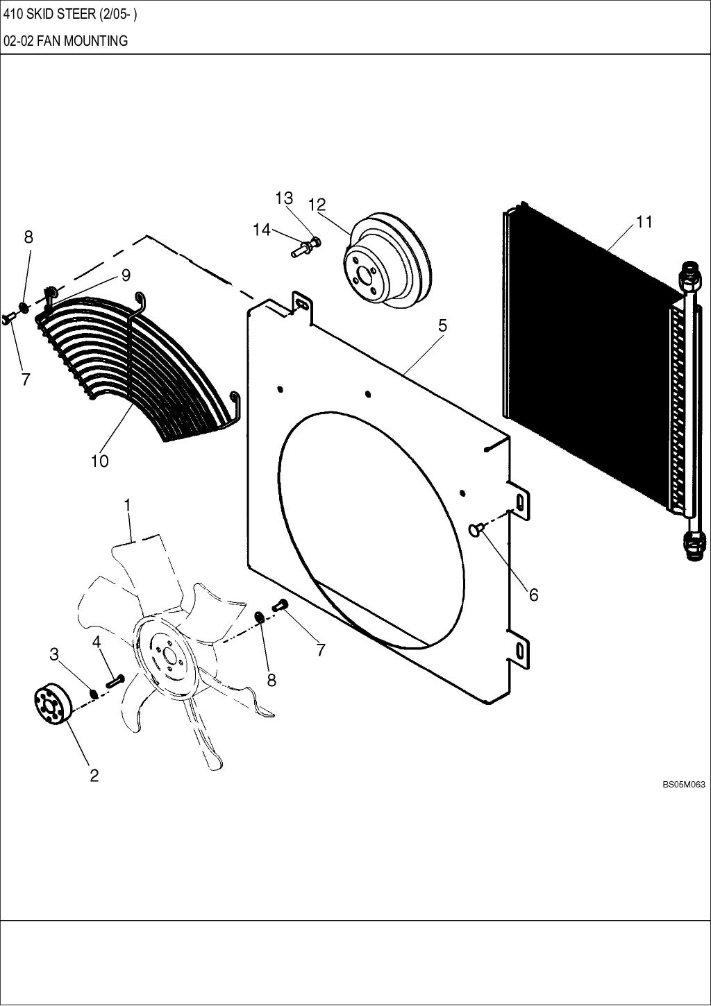 CASE 410 Skid Steer Loader Service Repair Manual