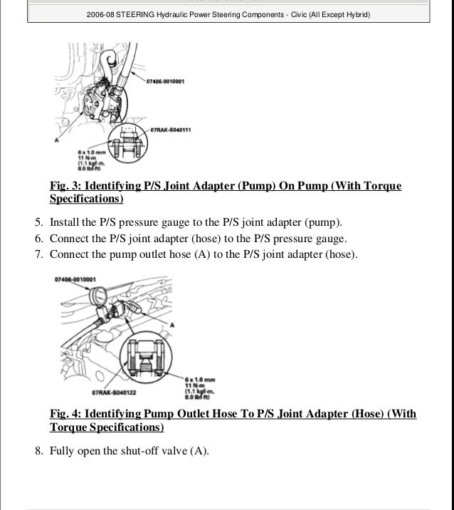 Civic service manual