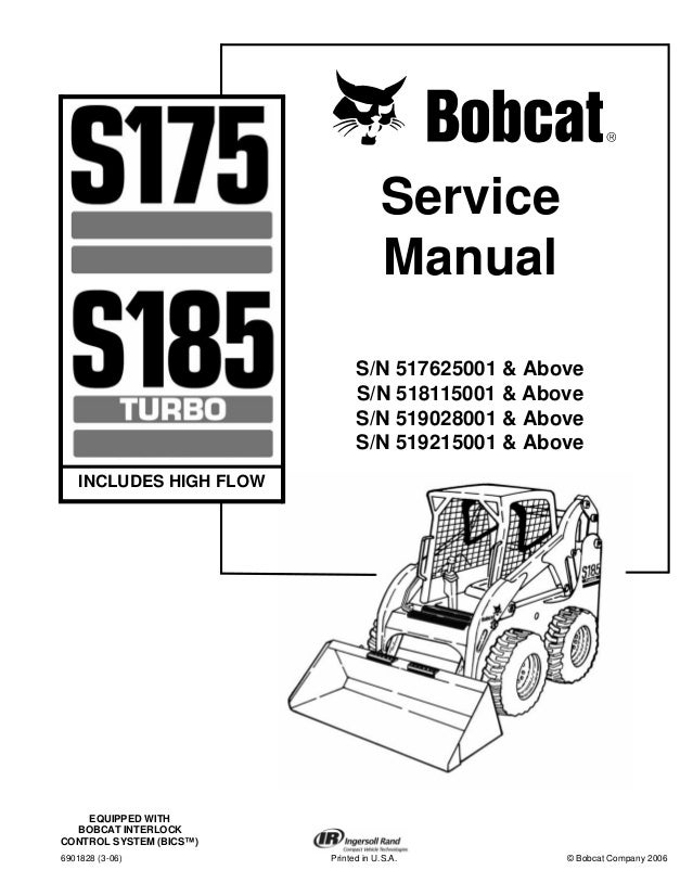 Bobcat Toolcat 5600 Utility Work Machine Service Manual on a CD 