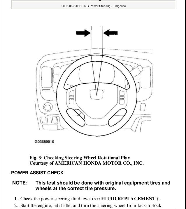 2007 Honda Ridgeline Service Repair Manual