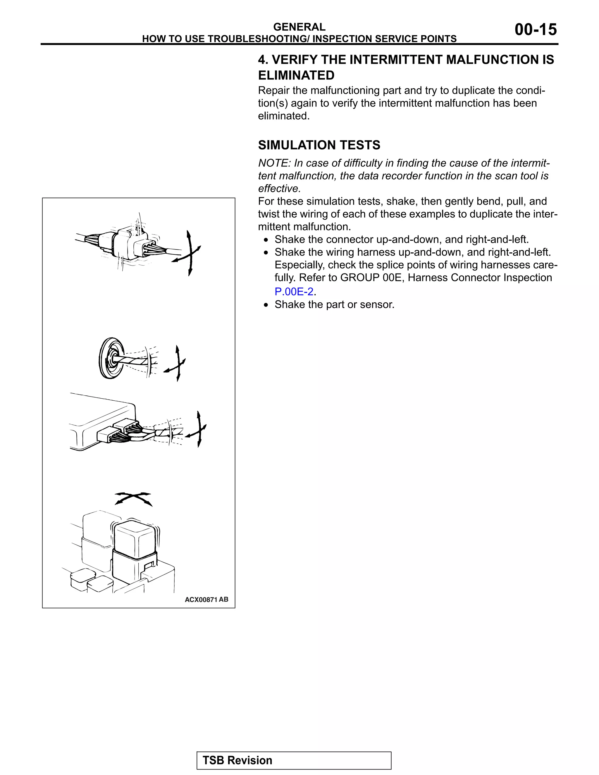 2007 MITSUBISHI ECLIPSE MANUAL visual data 2