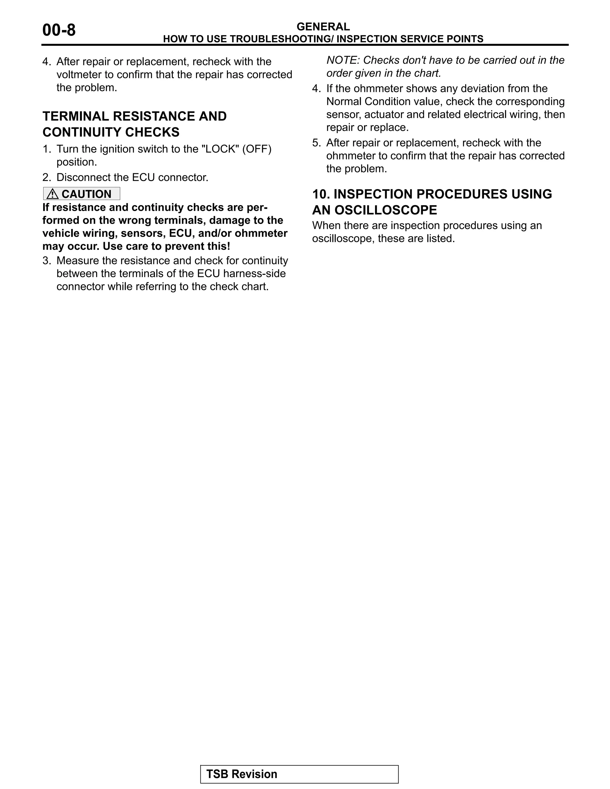 2007 MITSUBISHI ECLIPSE MANUAL visual data 3
