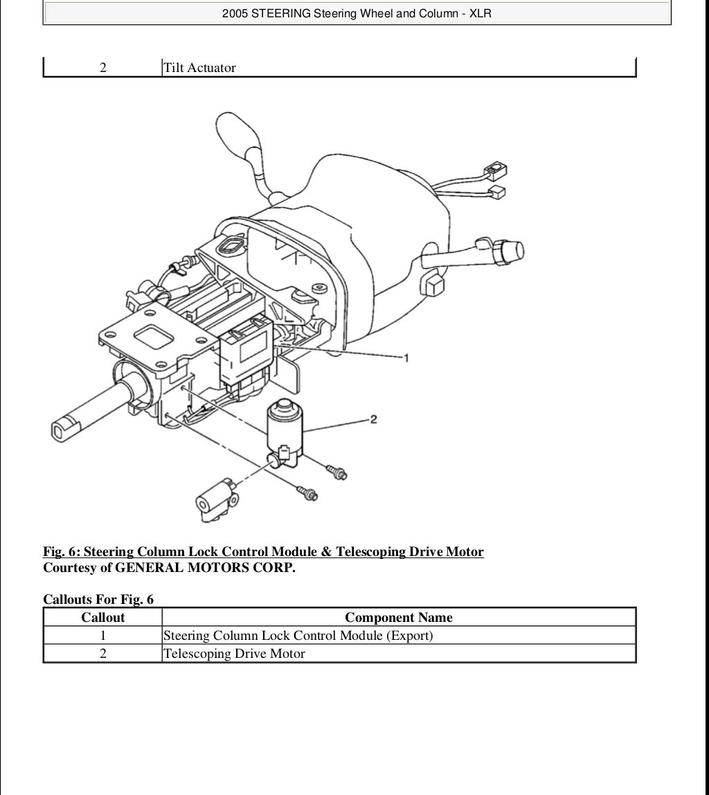 2005 Cadillac Xlr Service Repair Manual