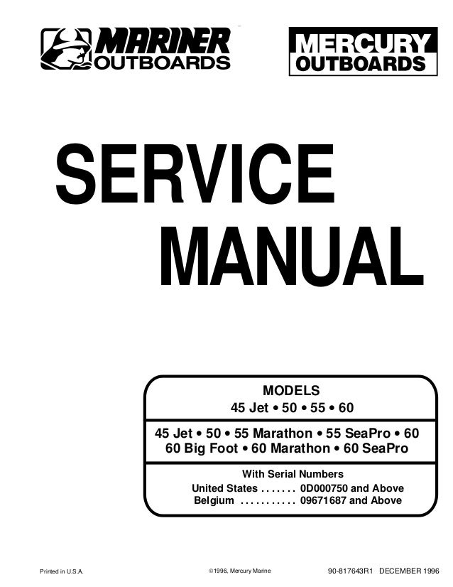 Mercury Outboards Repair Manual Mercury Outboards Repair Manual