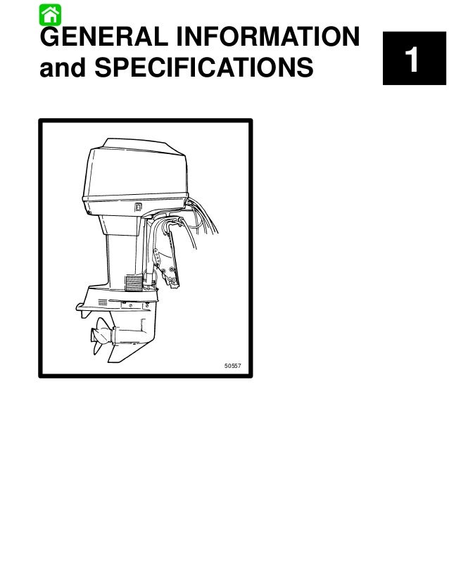 Mercury Mariner Outboard 45 Jet / 50 / 55 / 60 Service Repair Manual