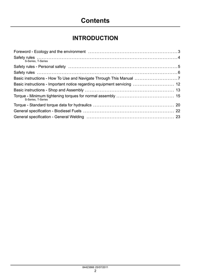 CASE SR200 SKID STEER LOADER Service Repair Manual