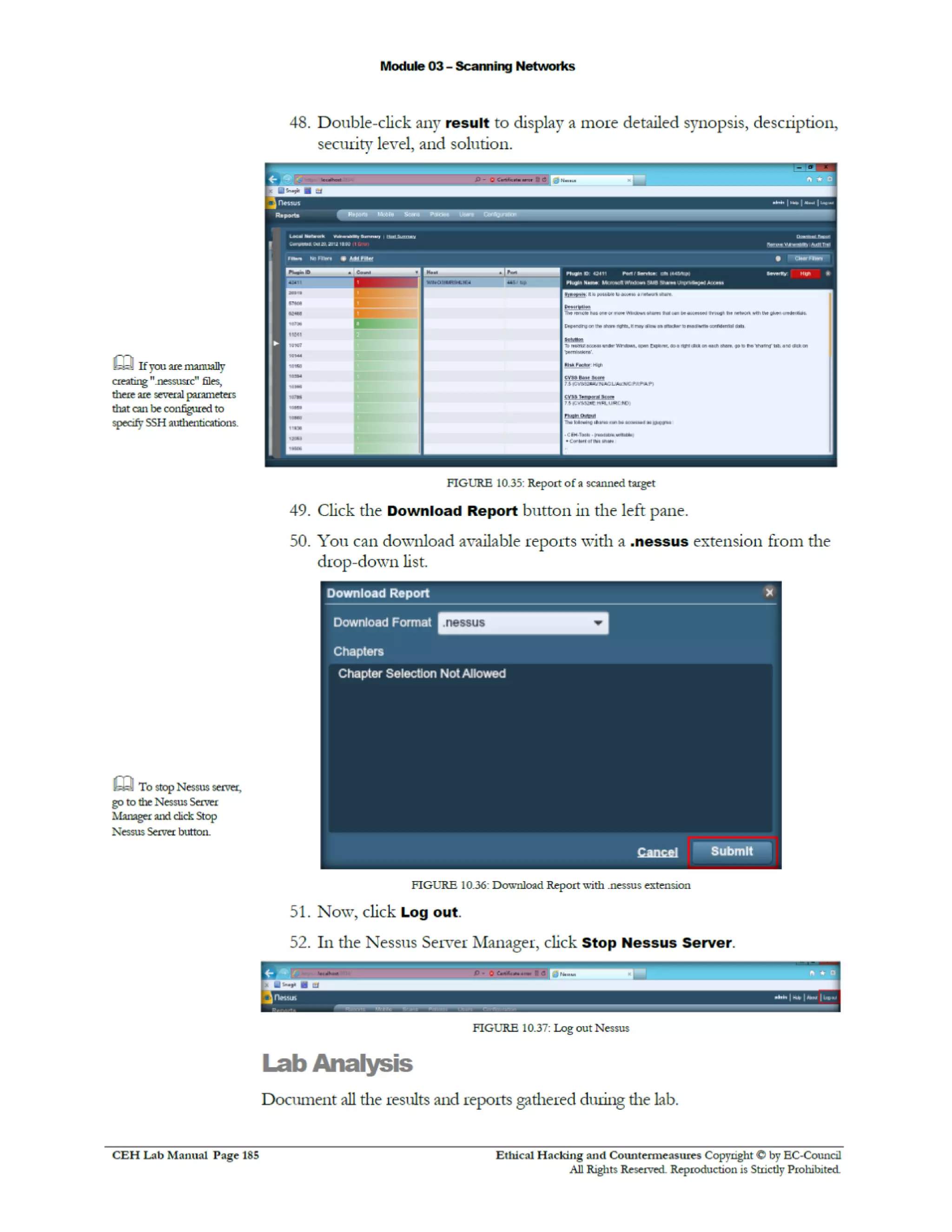 Cehv8 Labs - Module03: Scanning Networks.