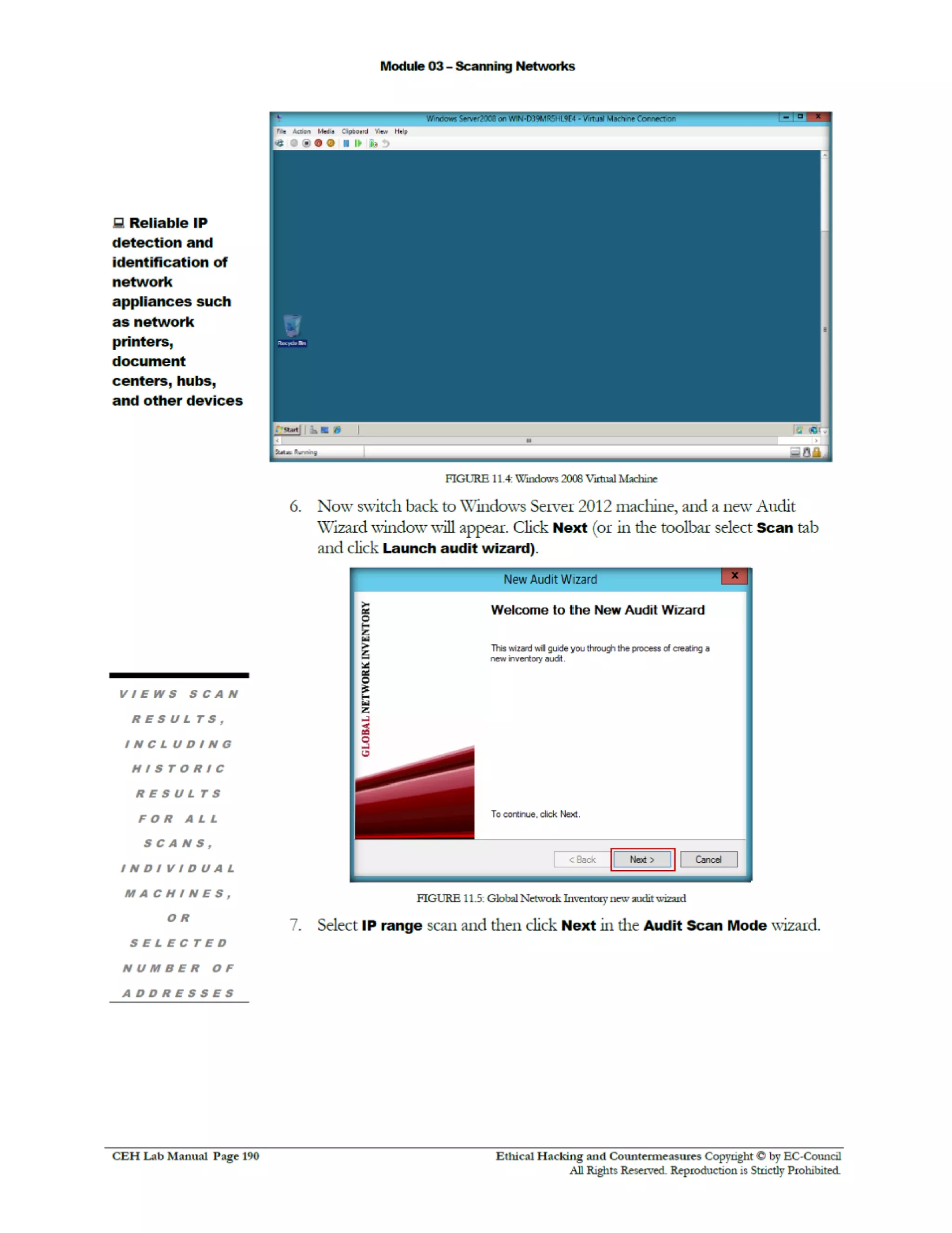 Cehv8 Labs - Module03: Scanning Networks.