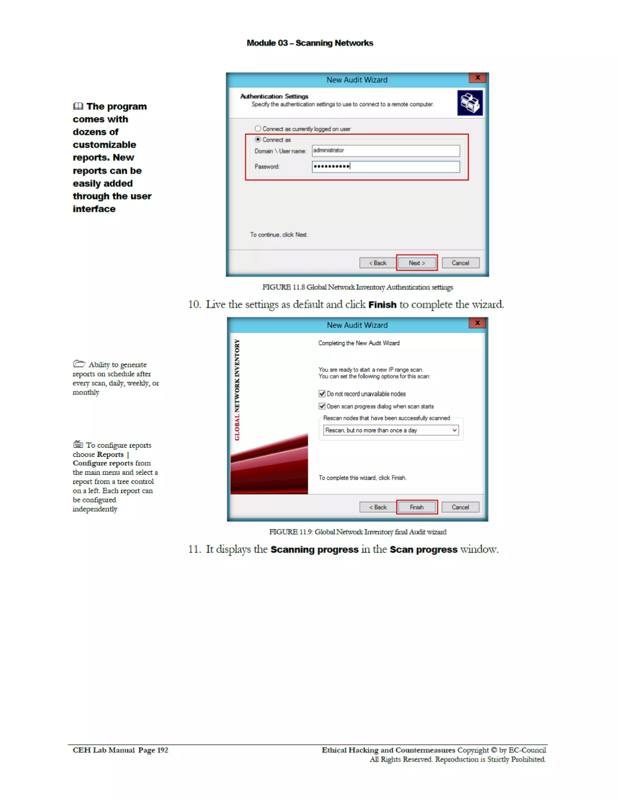 Cehv8 Labs - Module03: Scanning Networks.