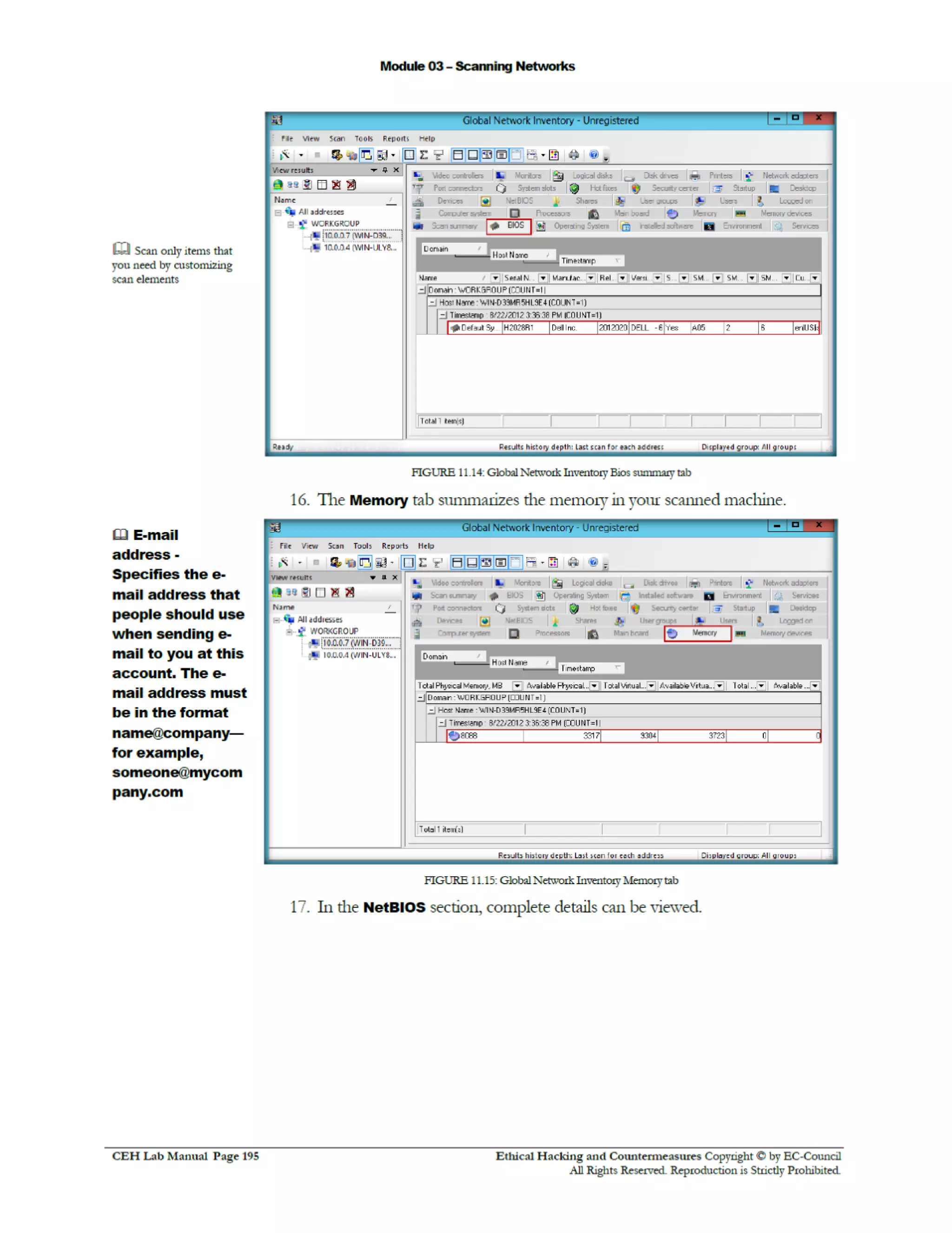 Cehv8 Labs - Module03: Scanning Networks.