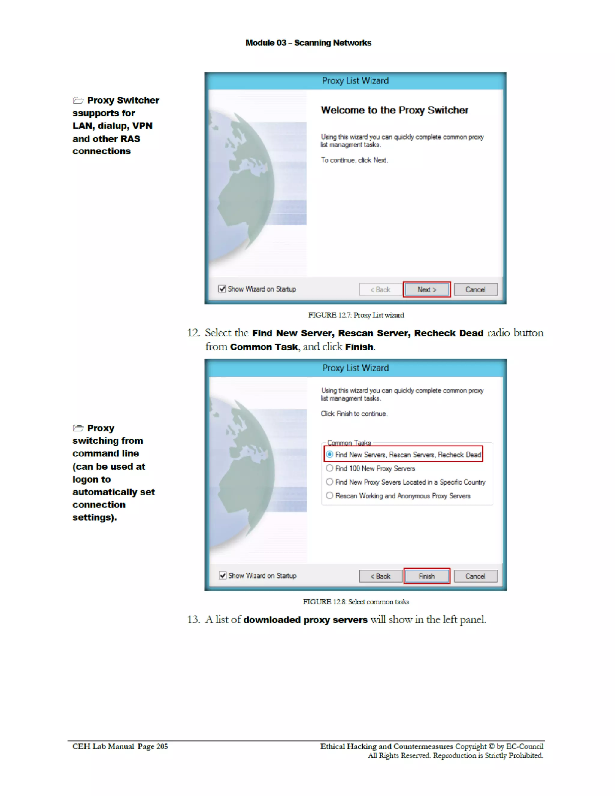 Cehv8 Labs - Module03: Scanning Networks.