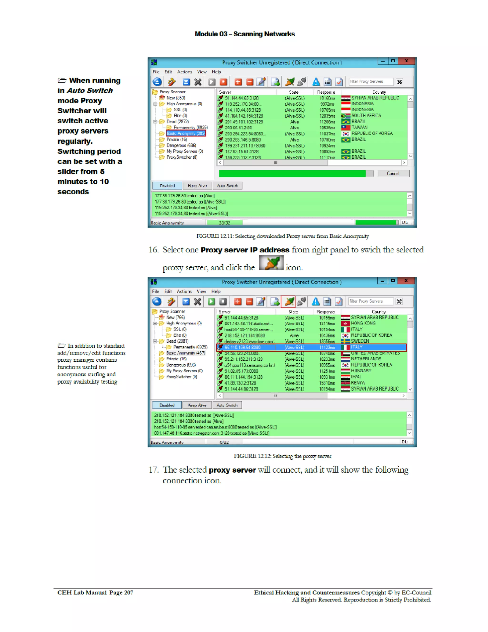 Cehv8 Labs - Module03: Scanning Networks.