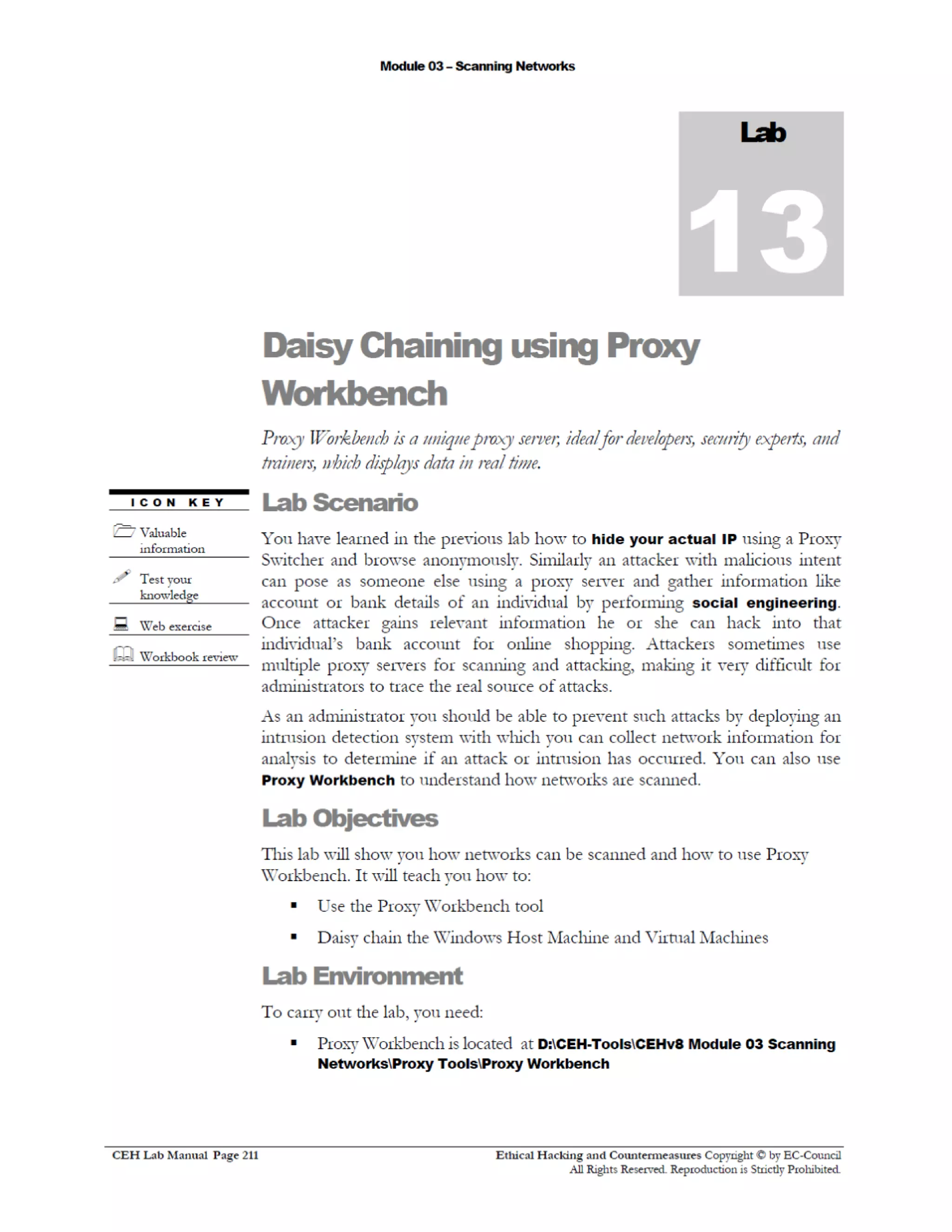 Cehv8 Labs - Module03: Scanning Networks.
