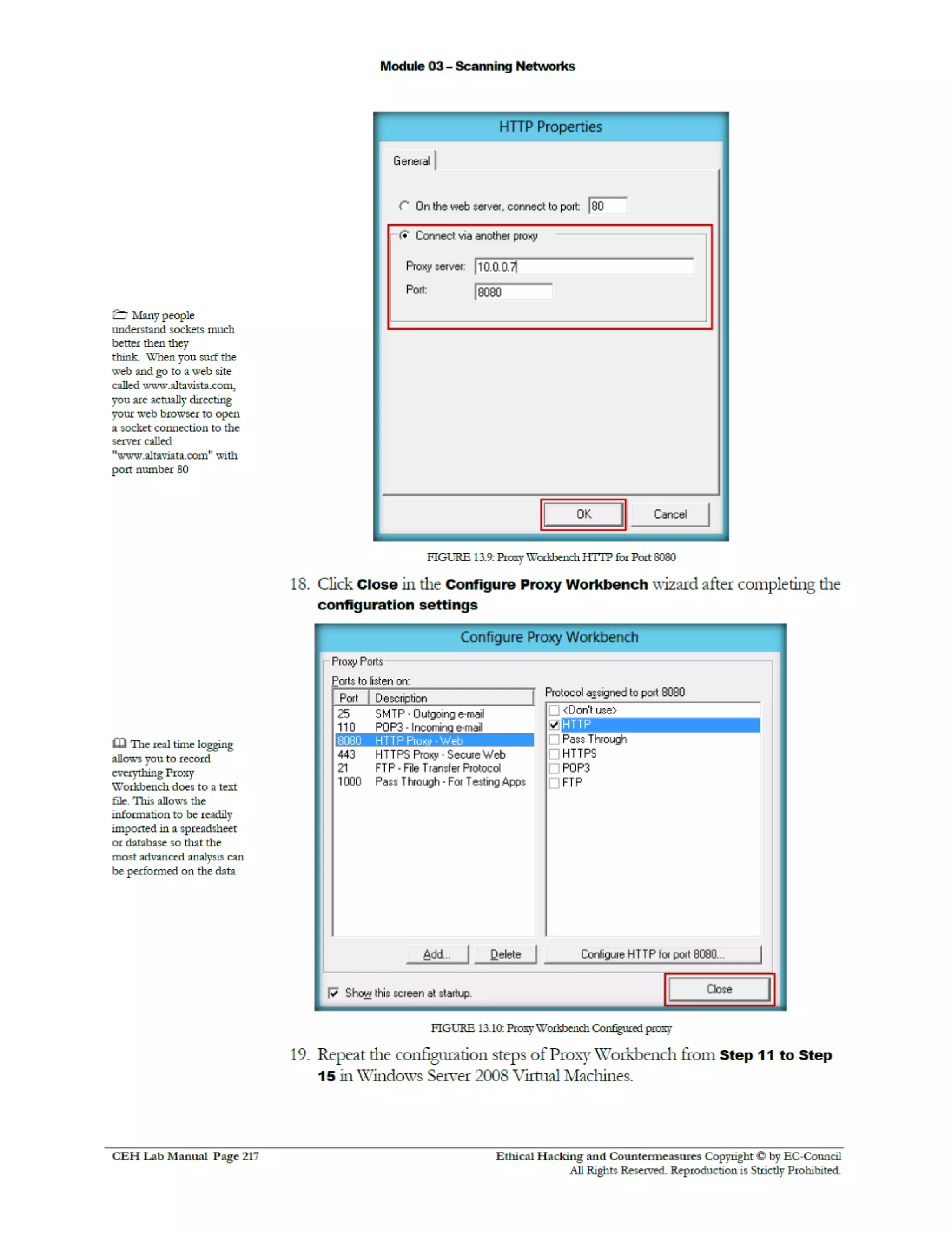 Cehv8 Labs - Module03: Scanning Networks.