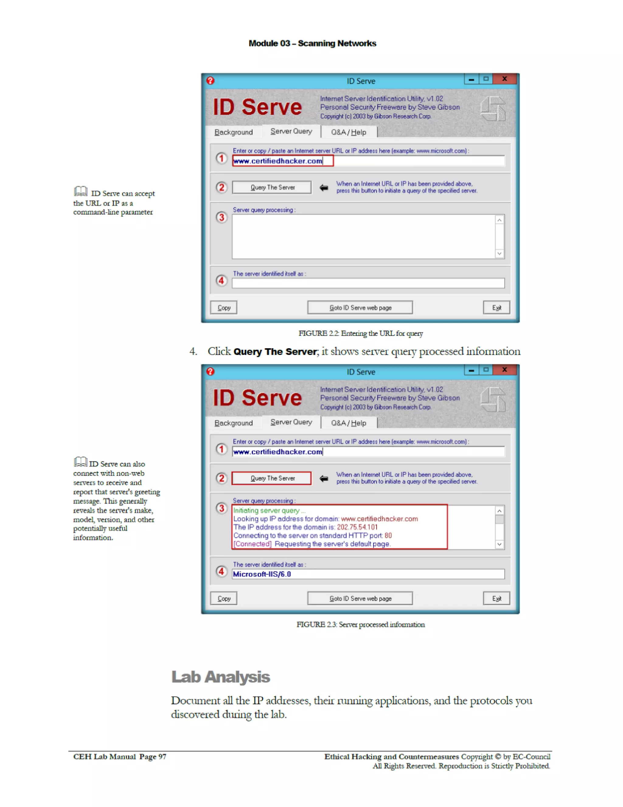 Cehv8 Labs - Module03: Scanning Networks.