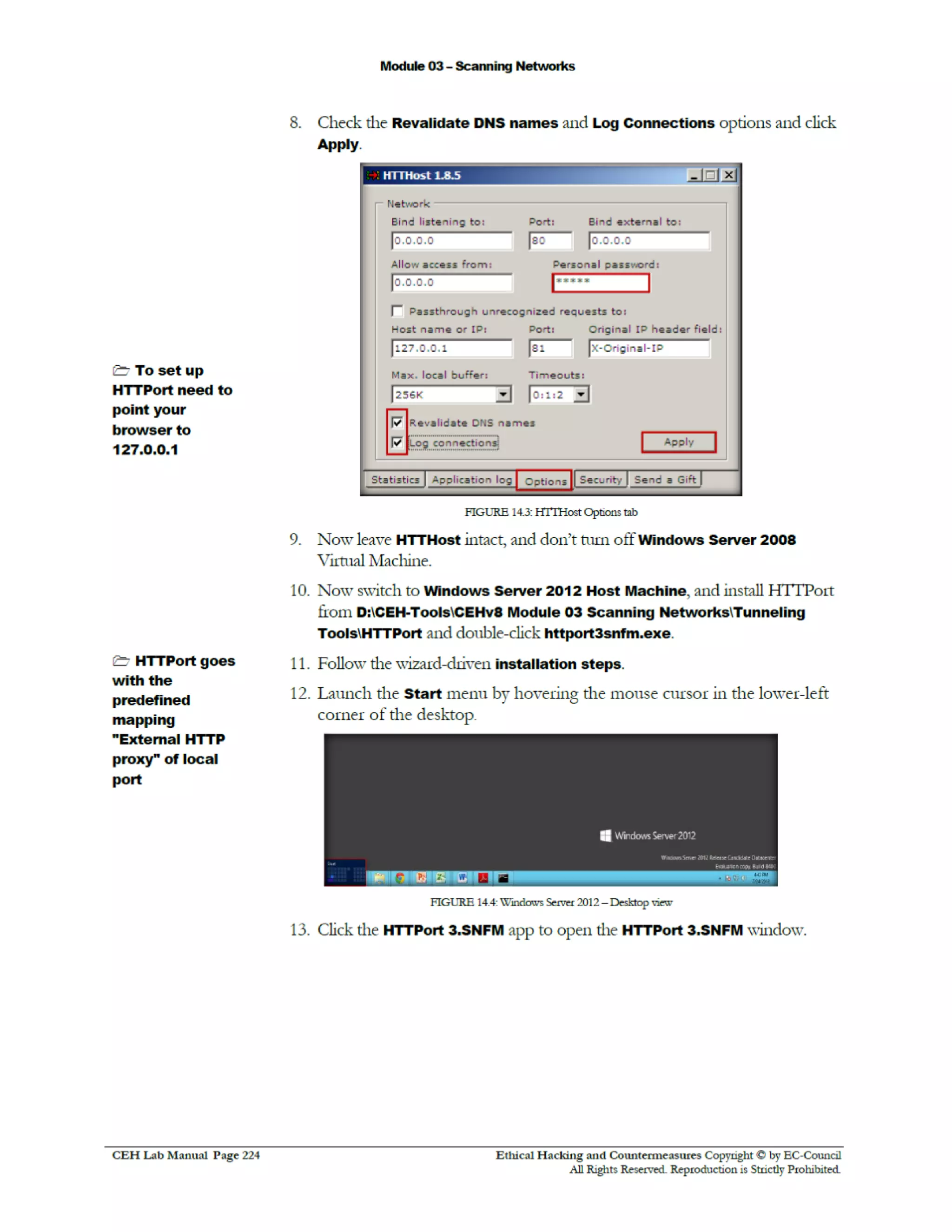 Cehv8 Labs - Module03: Scanning Networks.