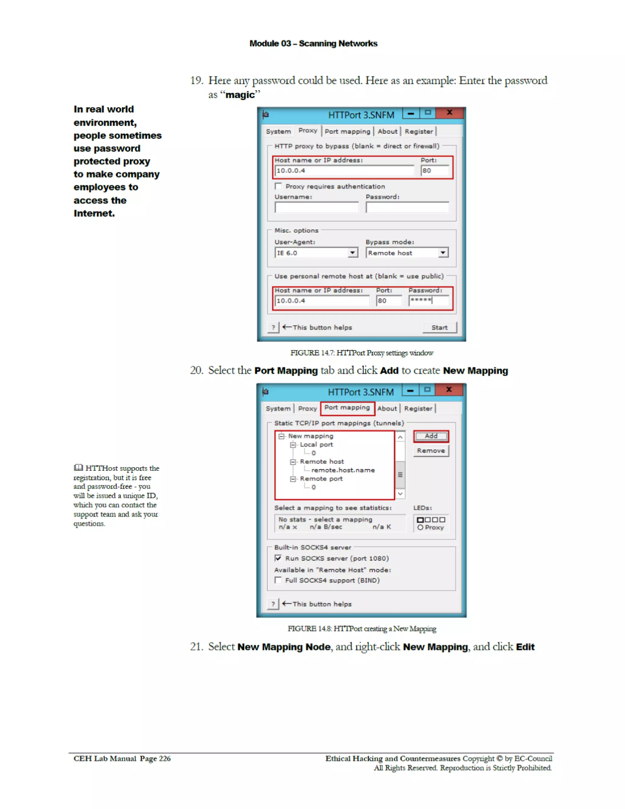 Cehv8 Labs - Module03: Scanning Networks.