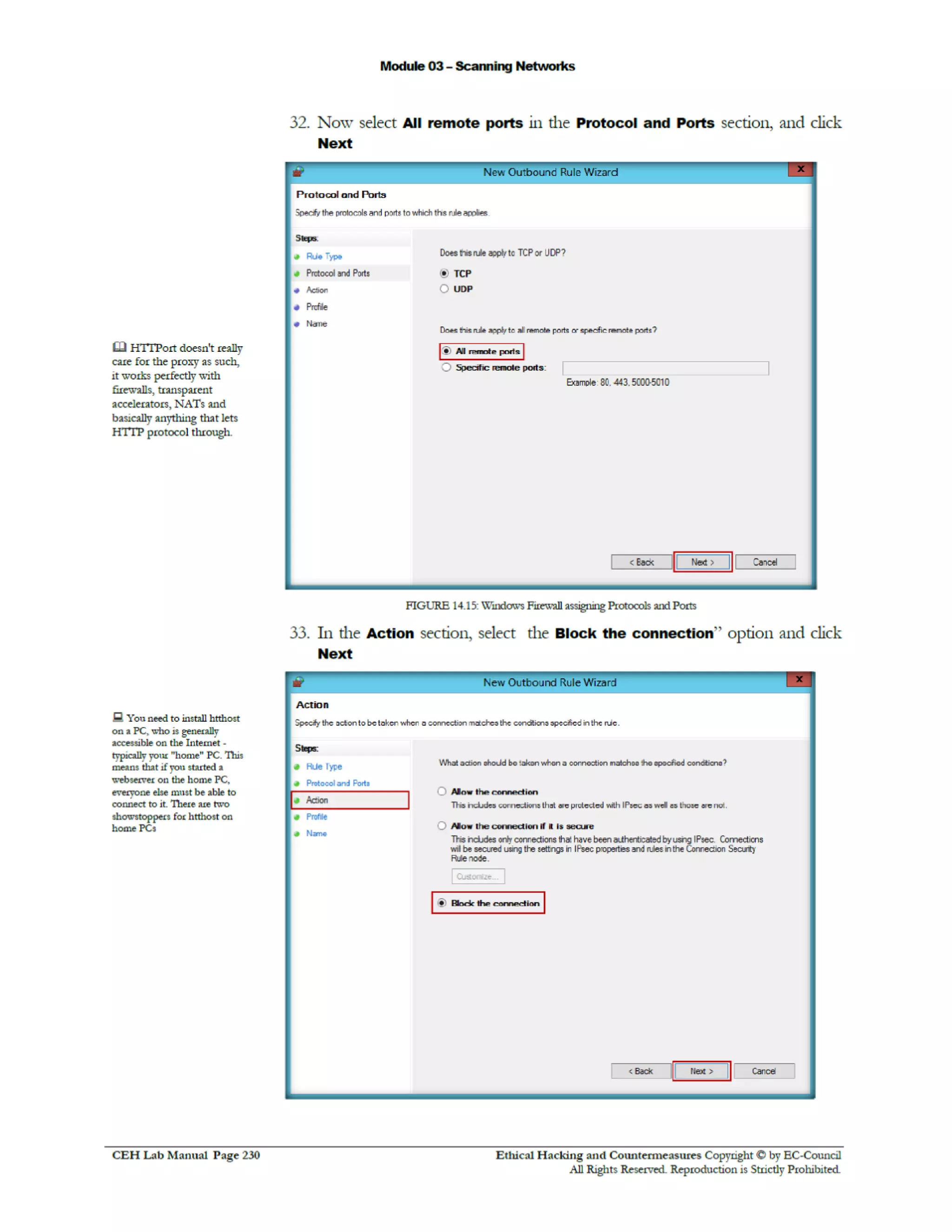 Cehv8 Labs - Module03: Scanning Networks.