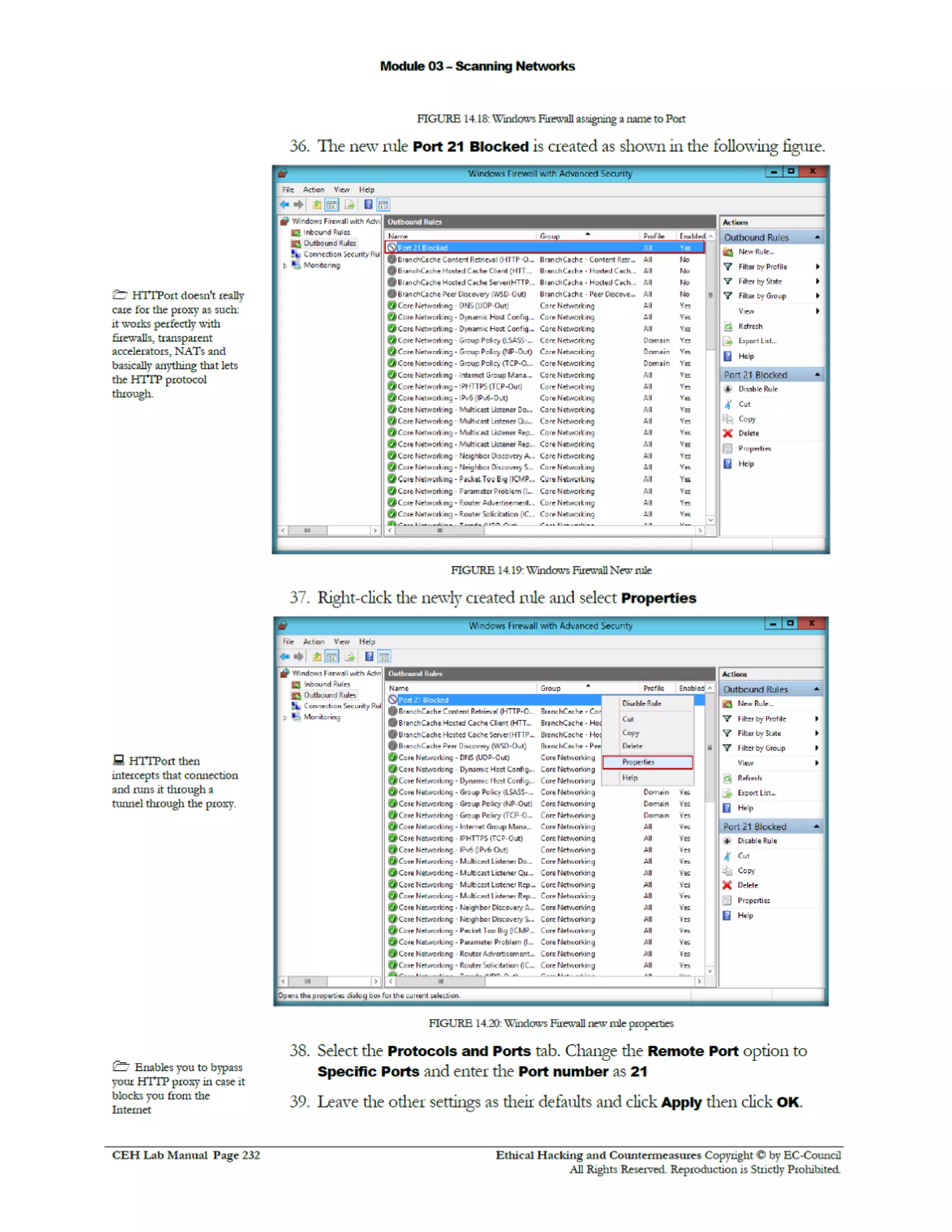Cehv8 Labs - Module03: Scanning Networks.