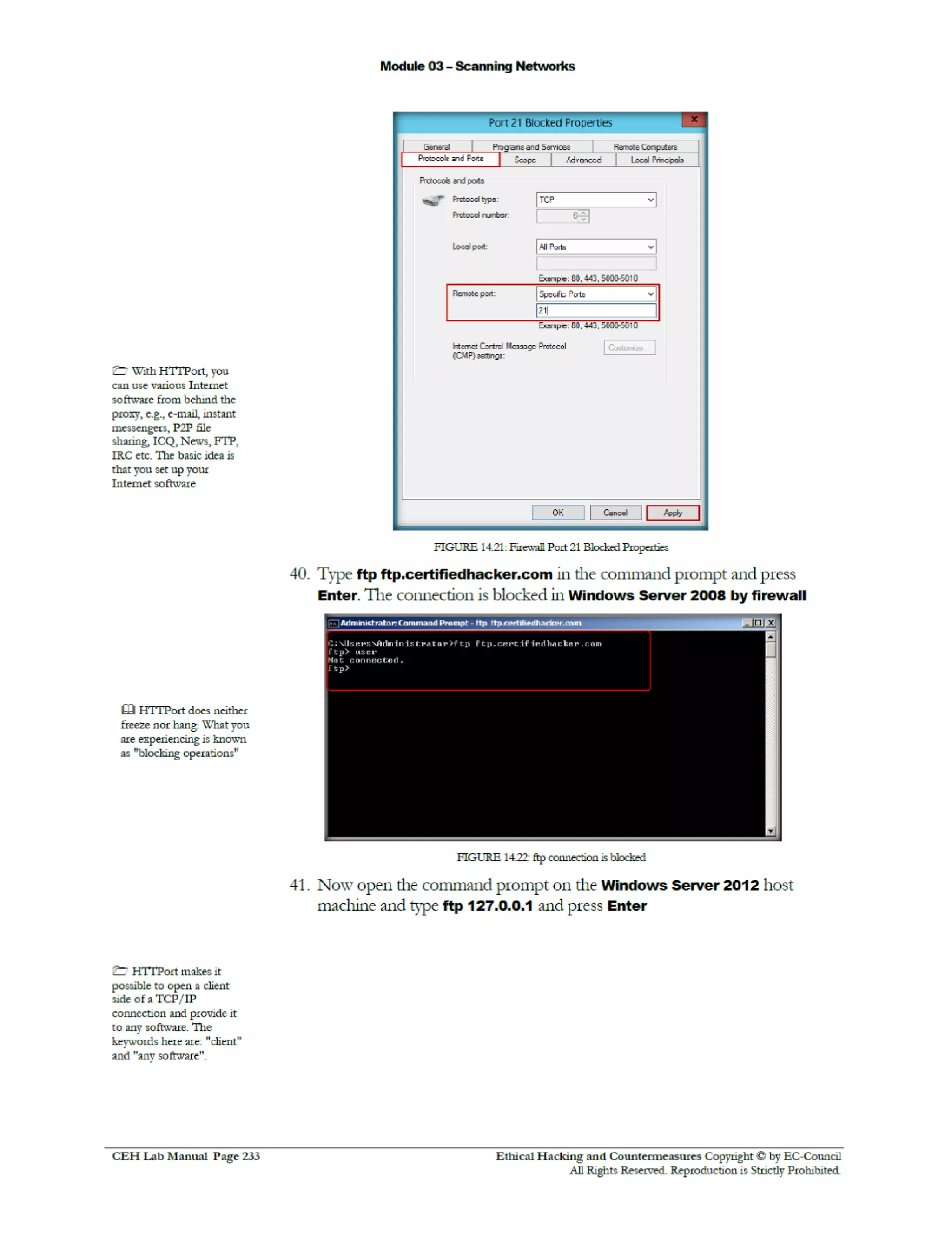 Cehv8 Labs - Module03: Scanning Networks.