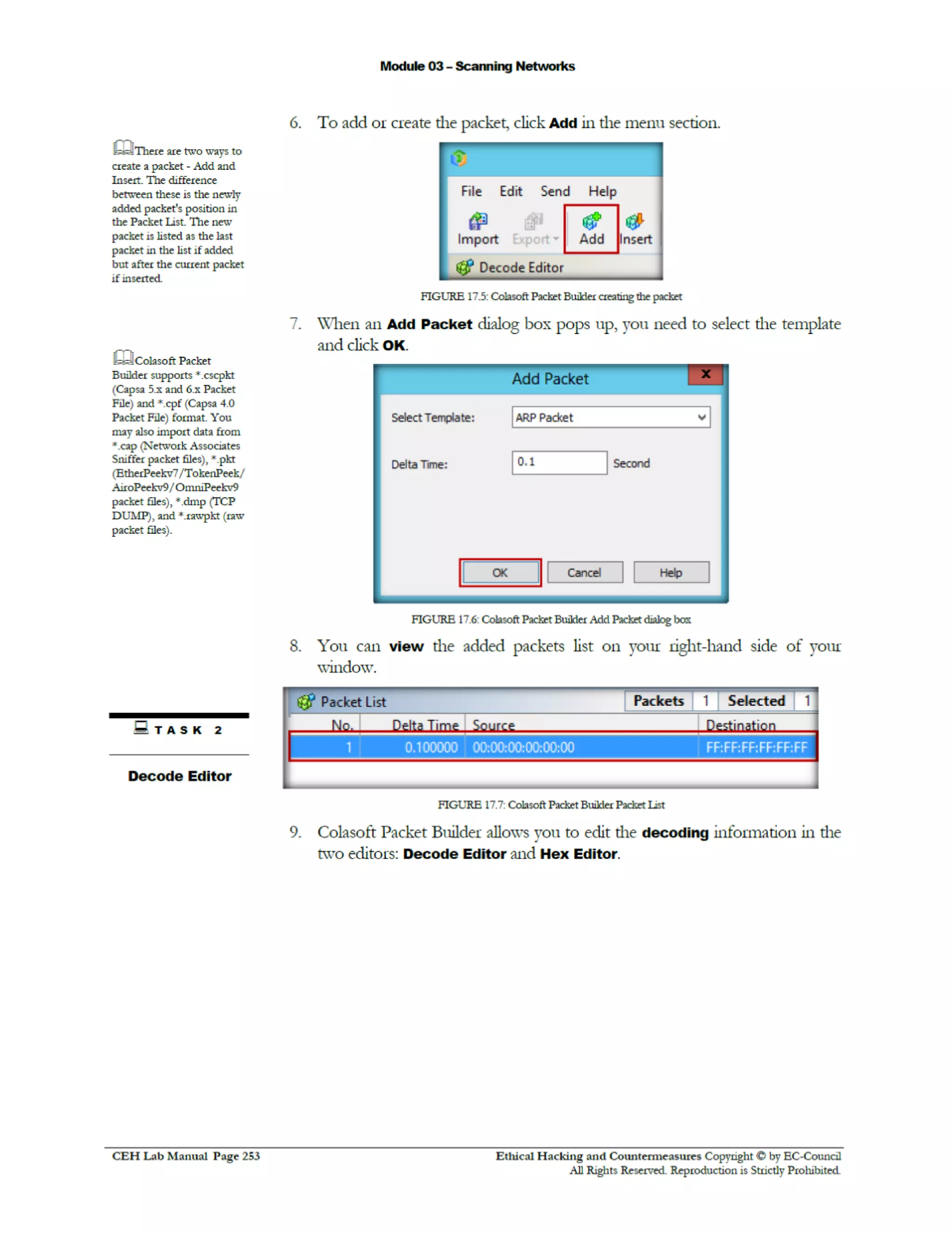 Cehv8 Labs - Module03: Scanning Networks.