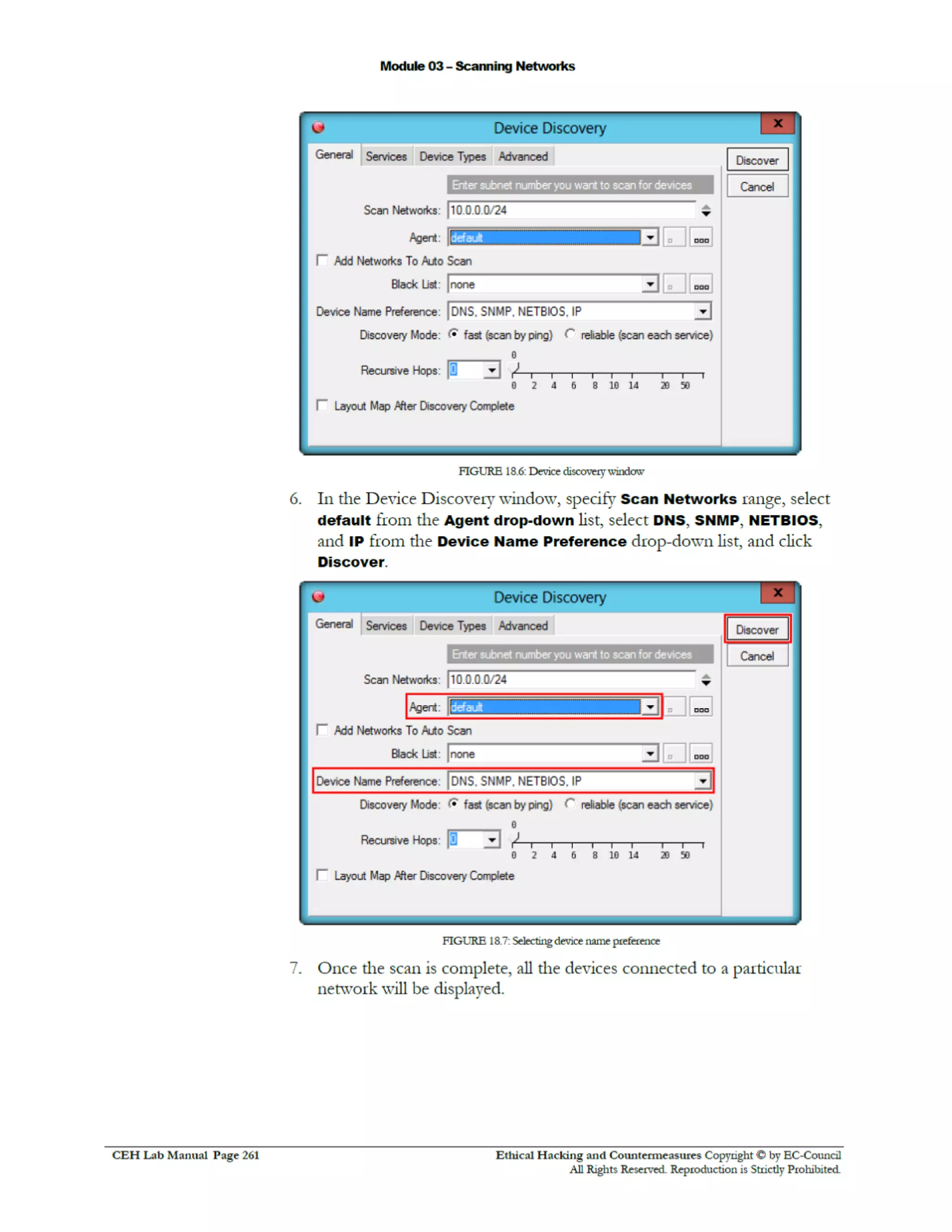 Cehv8 Labs - Module03: Scanning Networks.