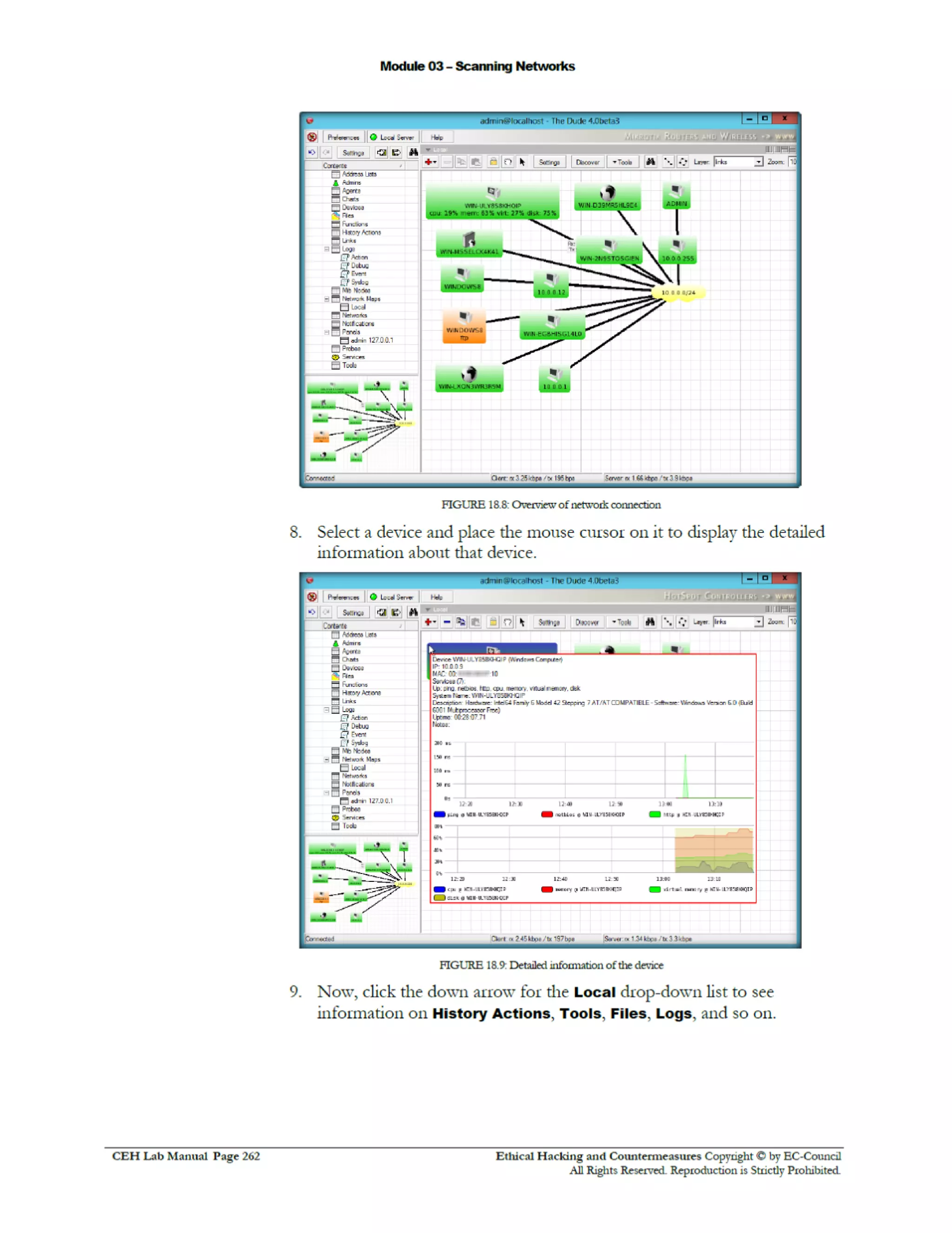 Cehv8 Labs - Module03: Scanning Networks.