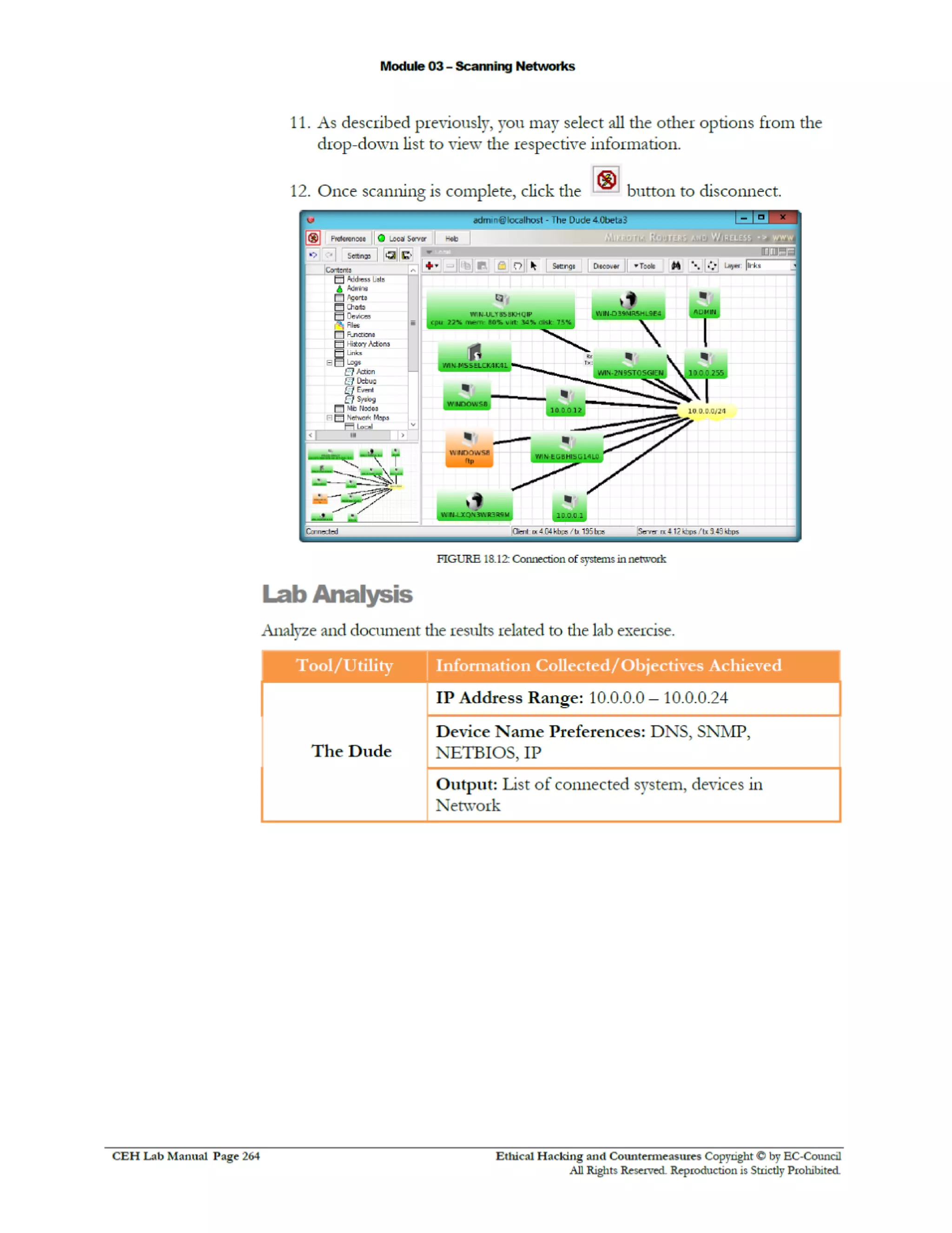 Cehv8 Labs - Module03: Scanning Networks.