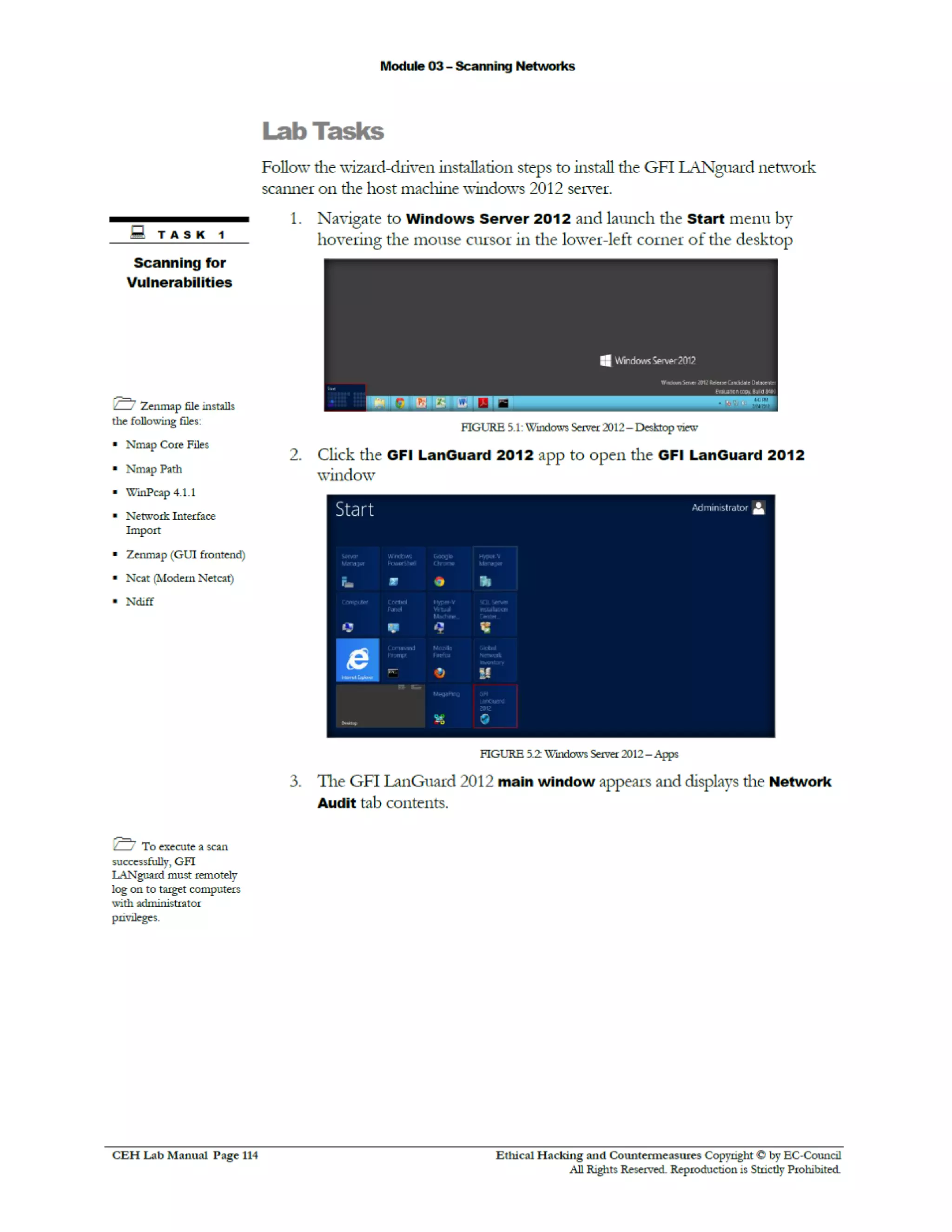 Cehv8 Labs - Module03: Scanning Networks.