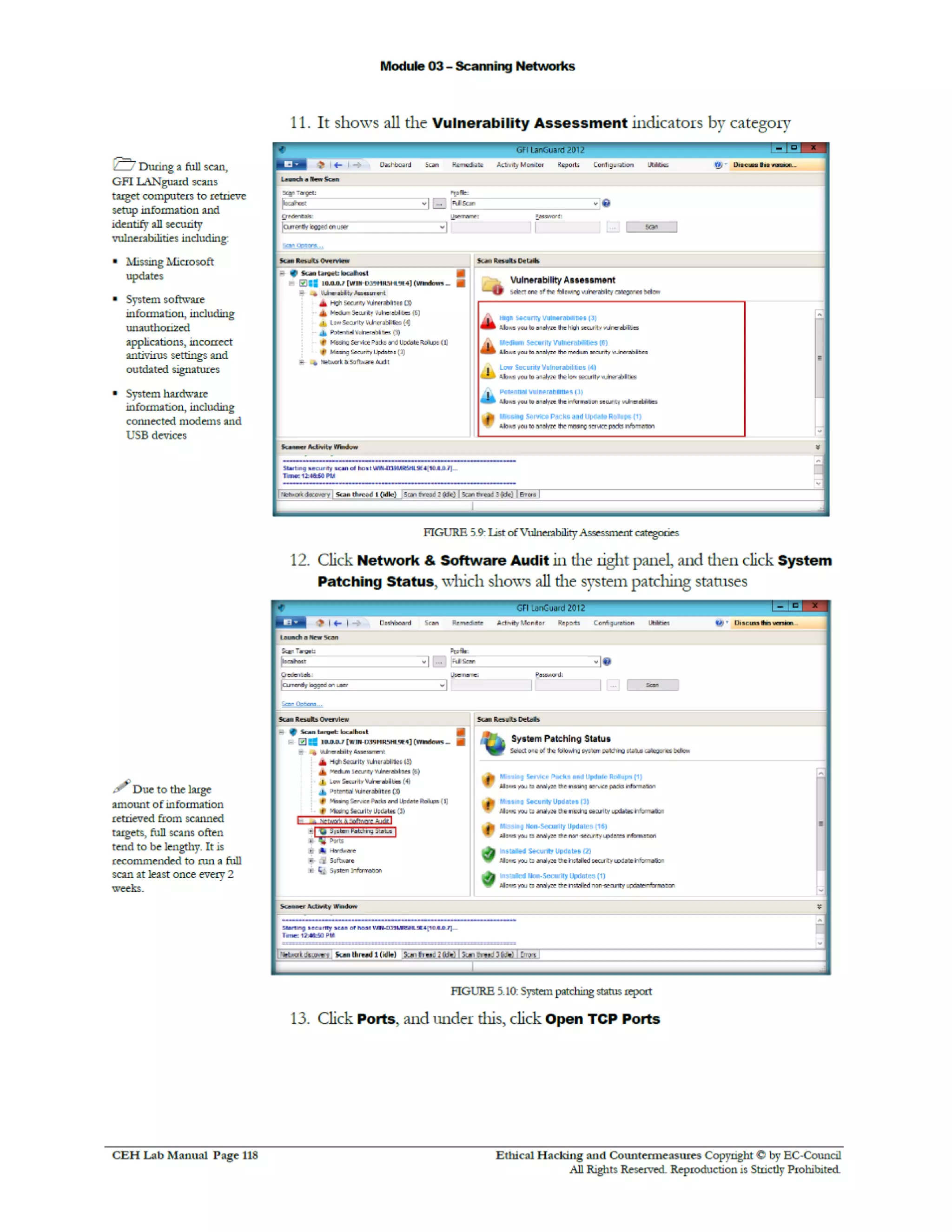 Cehv8 Labs - Module03: Scanning Networks.