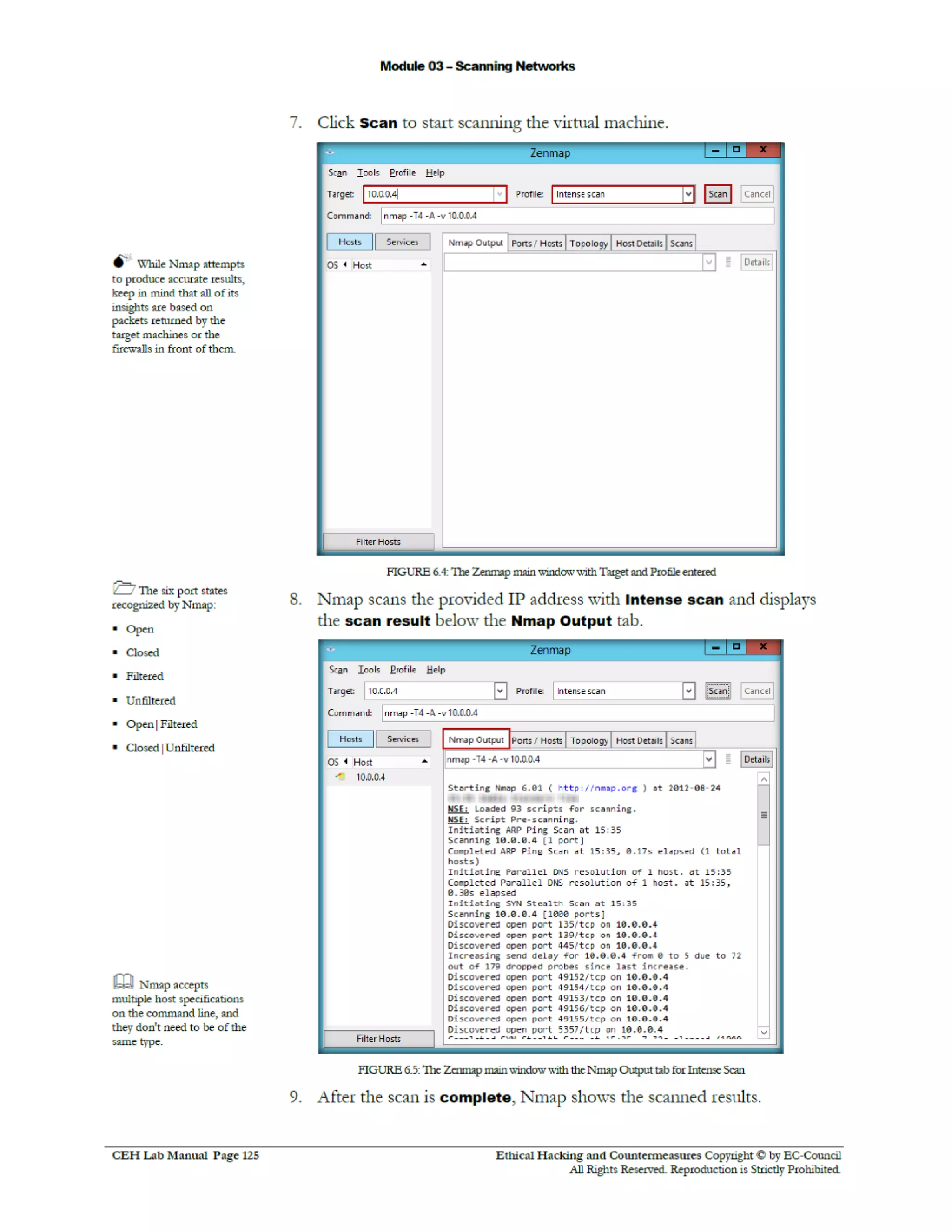 Cehv8 Labs - Module03: Scanning Networks.