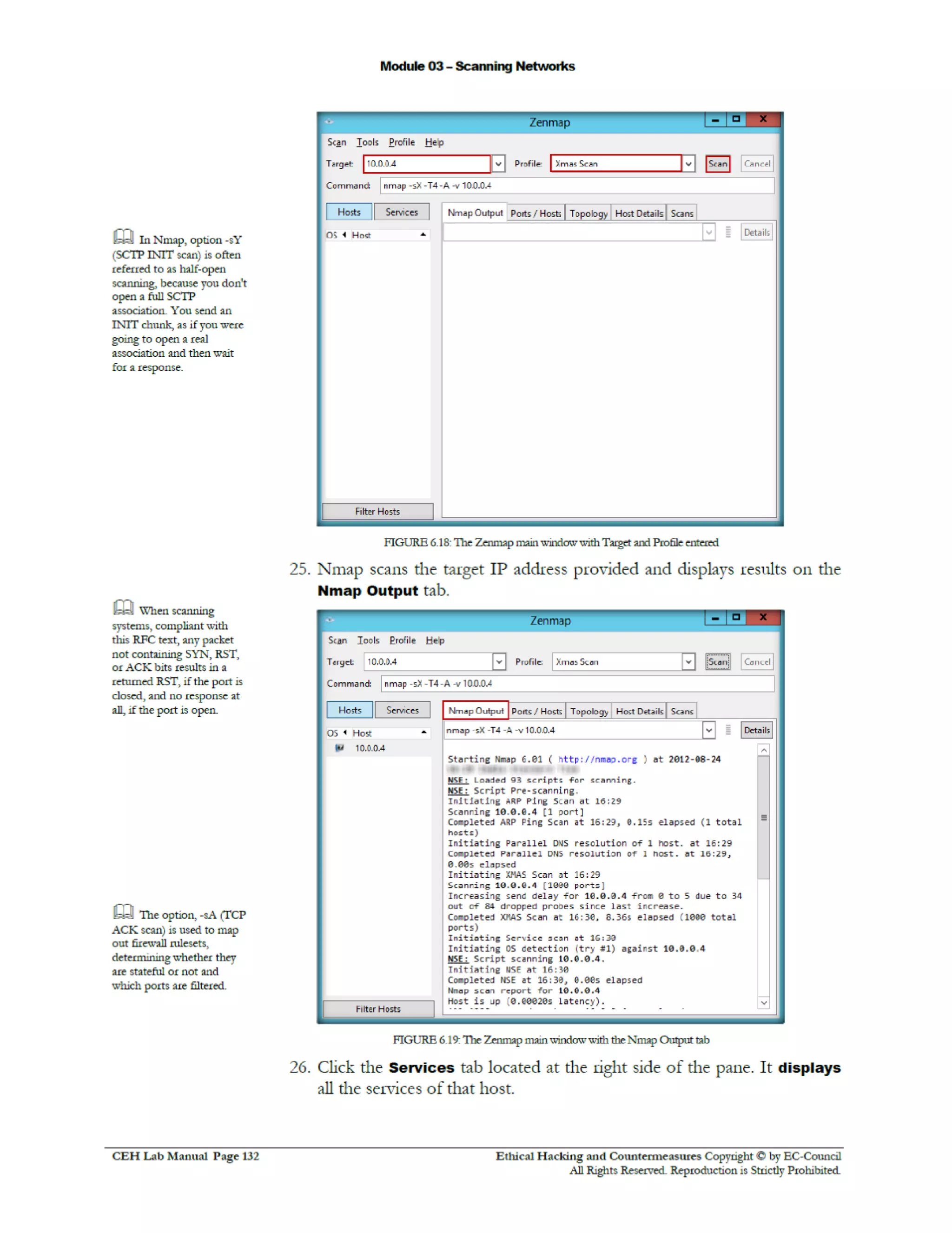 Cehv8 Labs - Module03: Scanning Networks.