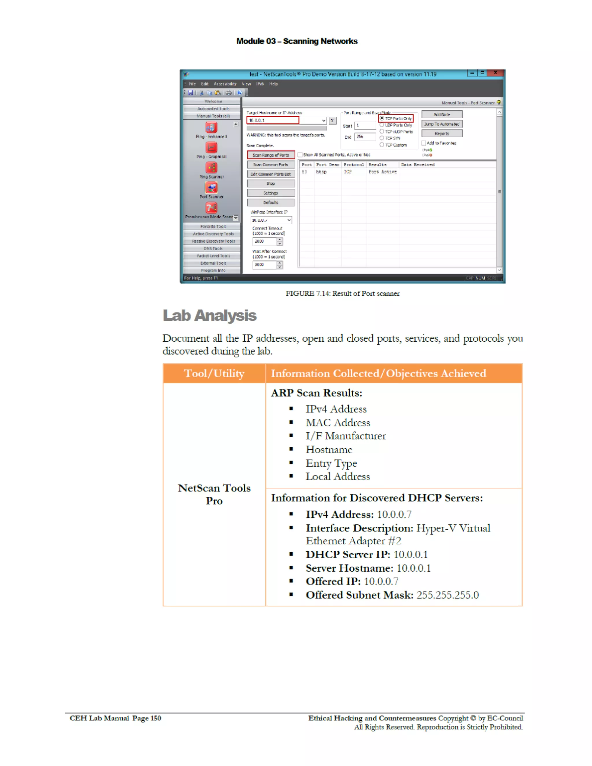 Cehv8 Labs - Module03: Scanning Networks.