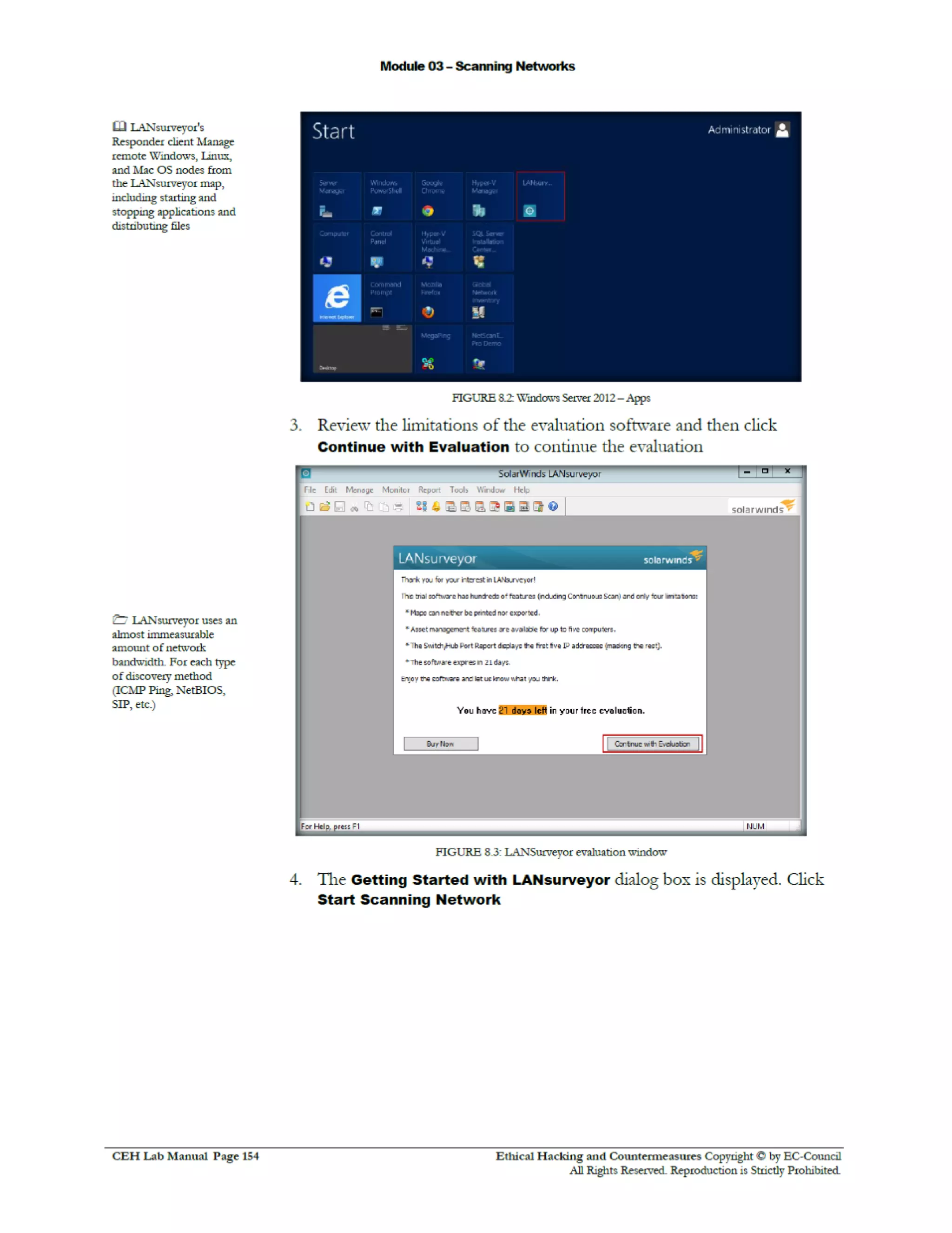 Cehv8 Labs - Module03: Scanning Networks.