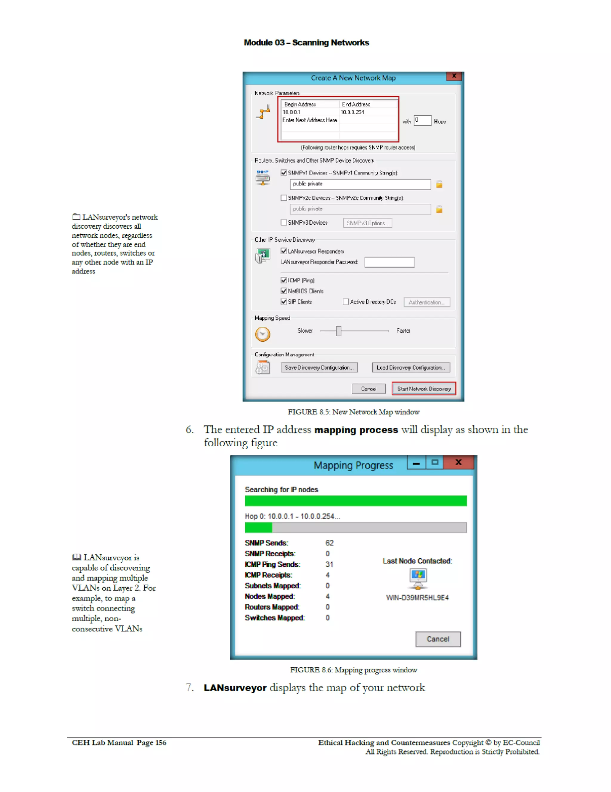 Cehv8 Labs - Module03: Scanning Networks.