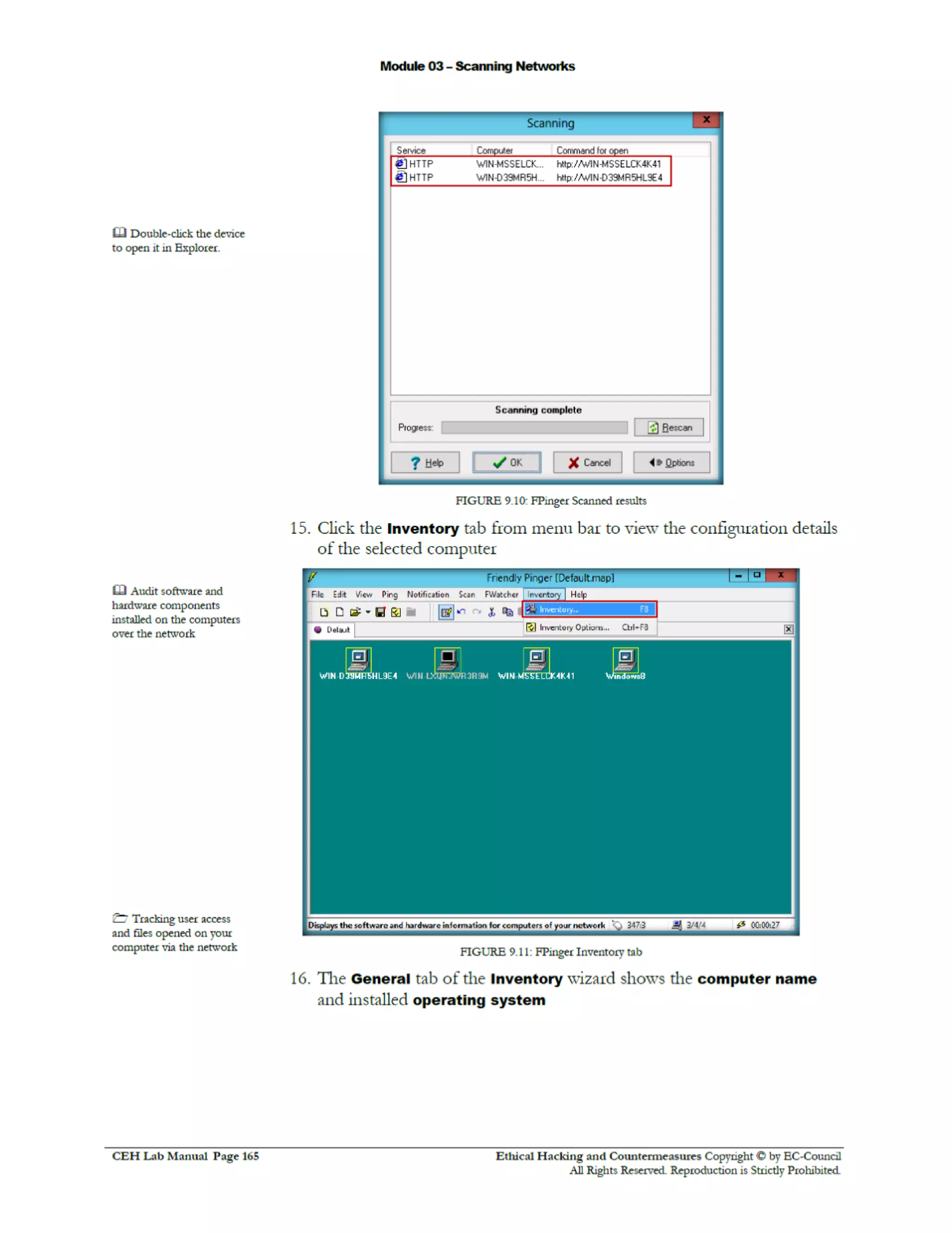 Cehv8 Labs - Module03: Scanning Networks.