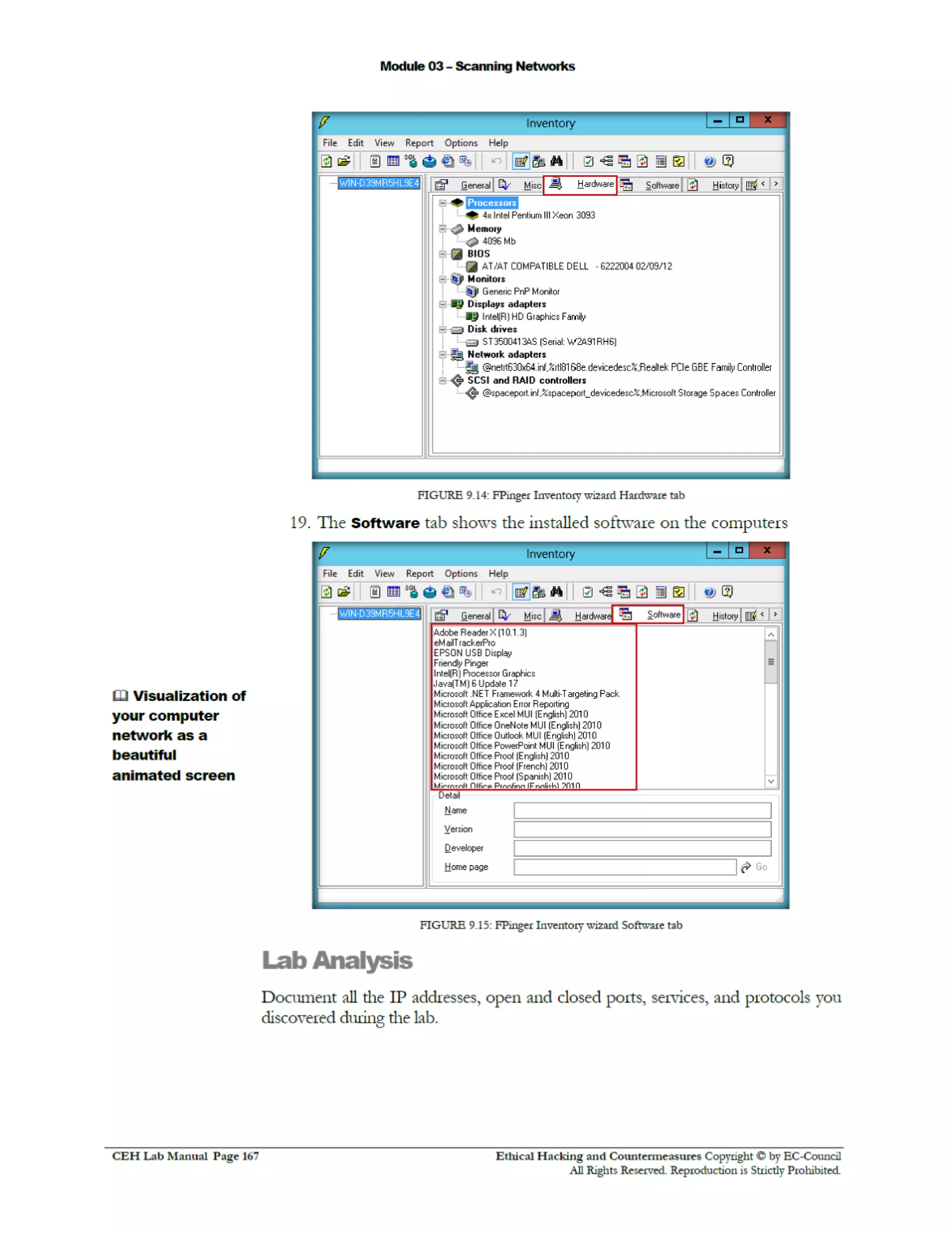 Cehv8 Labs - Module03: Scanning Networks.