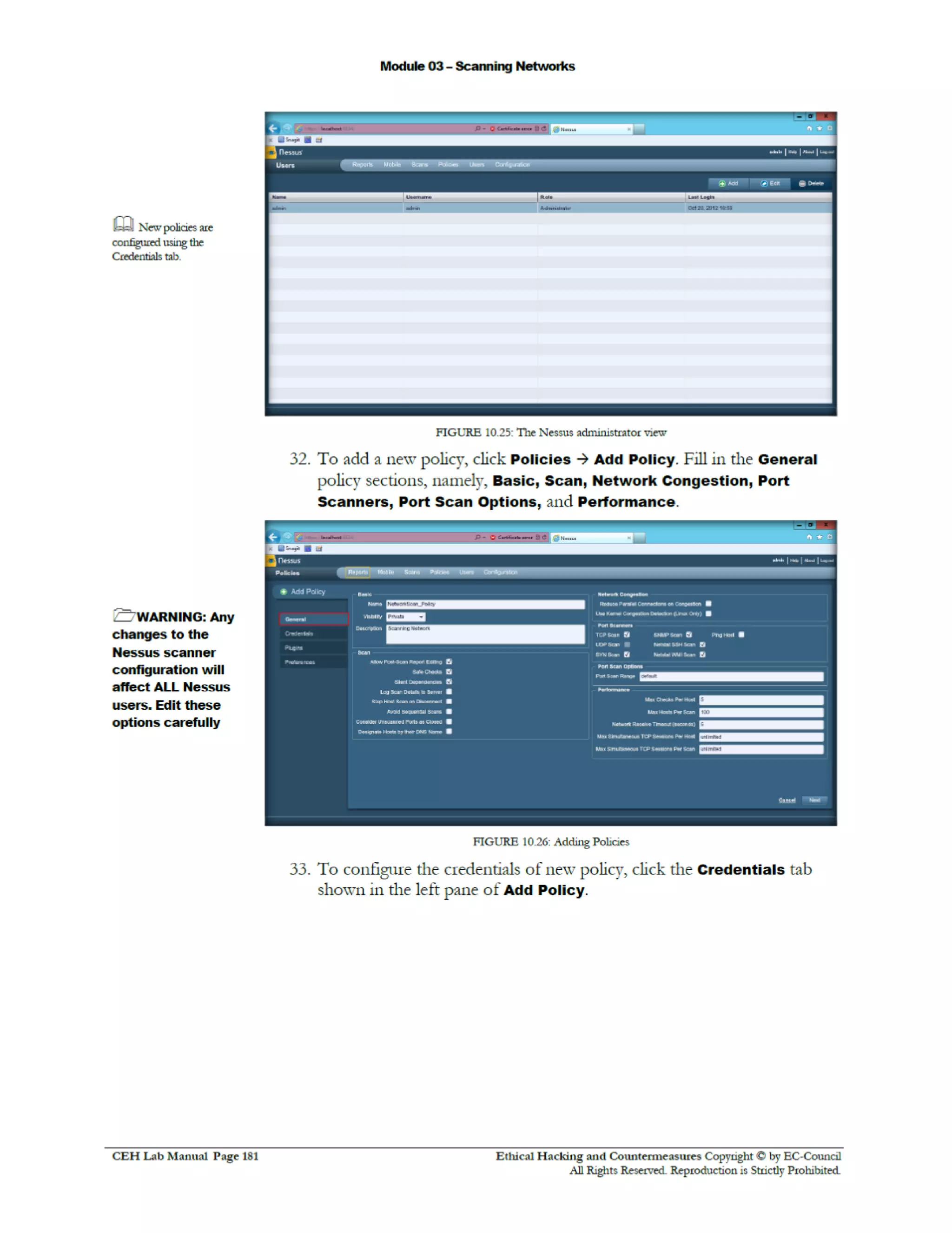Cehv8 Labs - Module03: Scanning Networks.