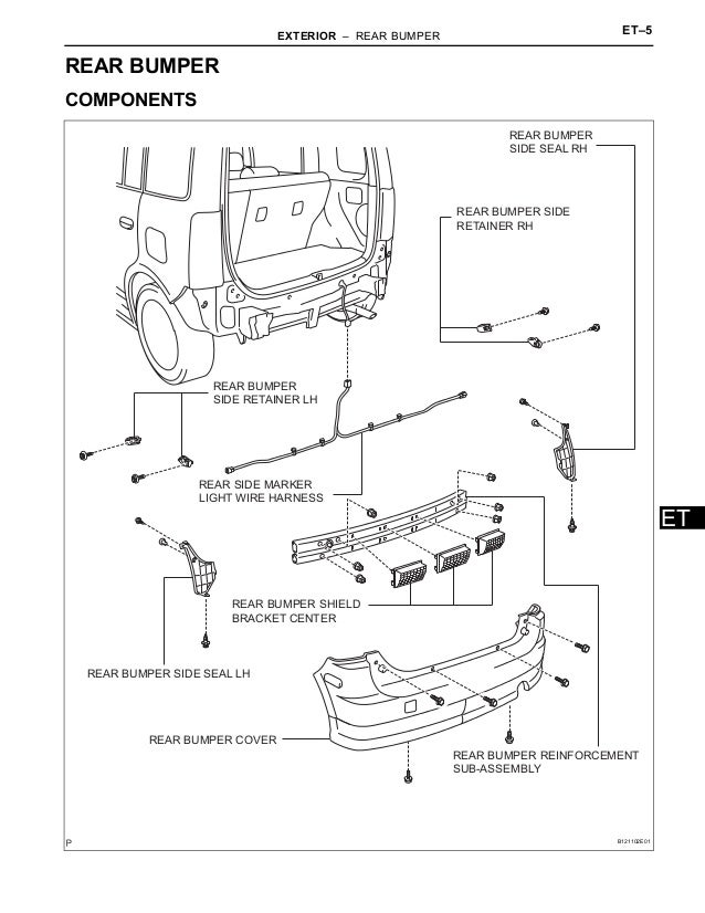 2006 Scion Xb Parts Diagram
