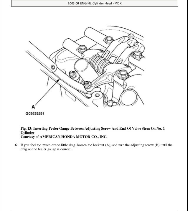 2003 ACURA MDX Service Repair Manual