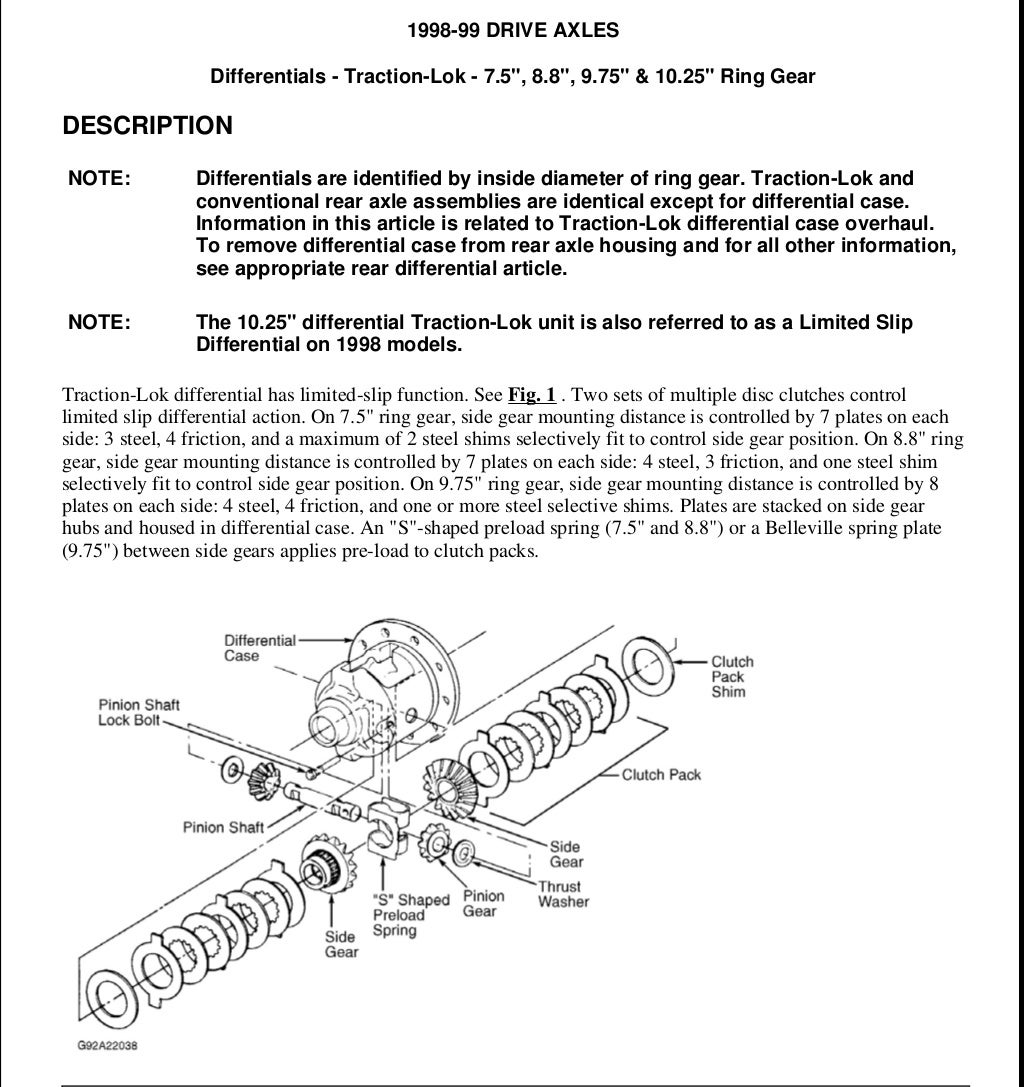 1999 FORD EXPLORER Service Repair Manual