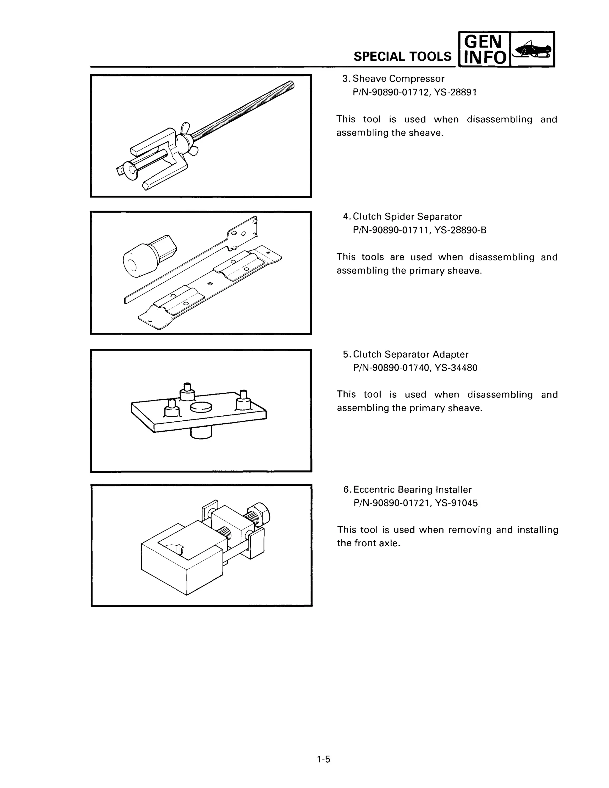 1996 YAMAHA VENTURE VT480 SNOWMOBILE Service Repair Manual | PDF