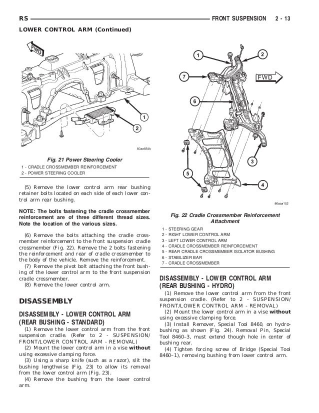 2002 DODGE CARAVAN Service Repair Manual