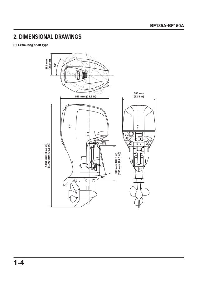 Honda Marine Outboard BF150A Service Repair Manual