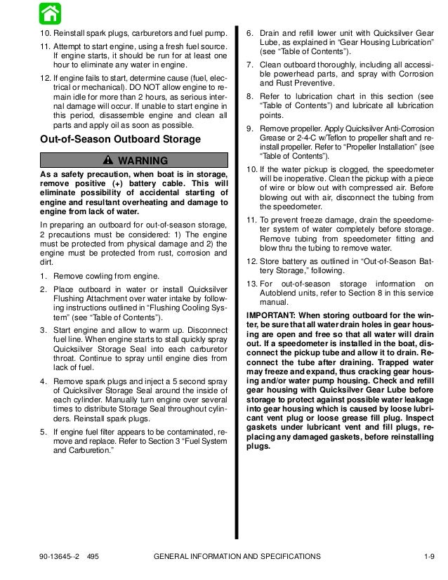Mercury Mariner Outboard 75 HP Service Repair Manual