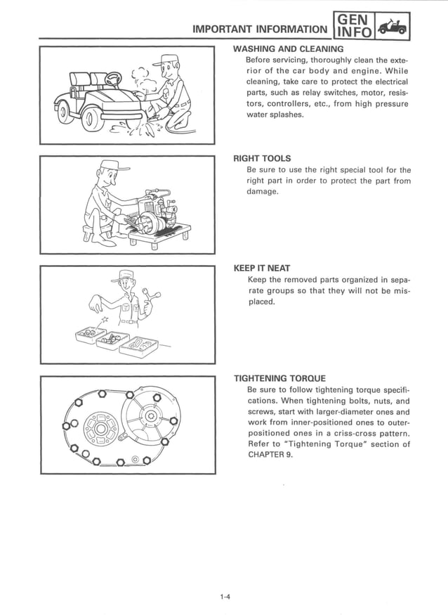 2016 YAMAHA GOLF CART SERVICE MANUAL FREE DOWNLOAD PDF visual data 3